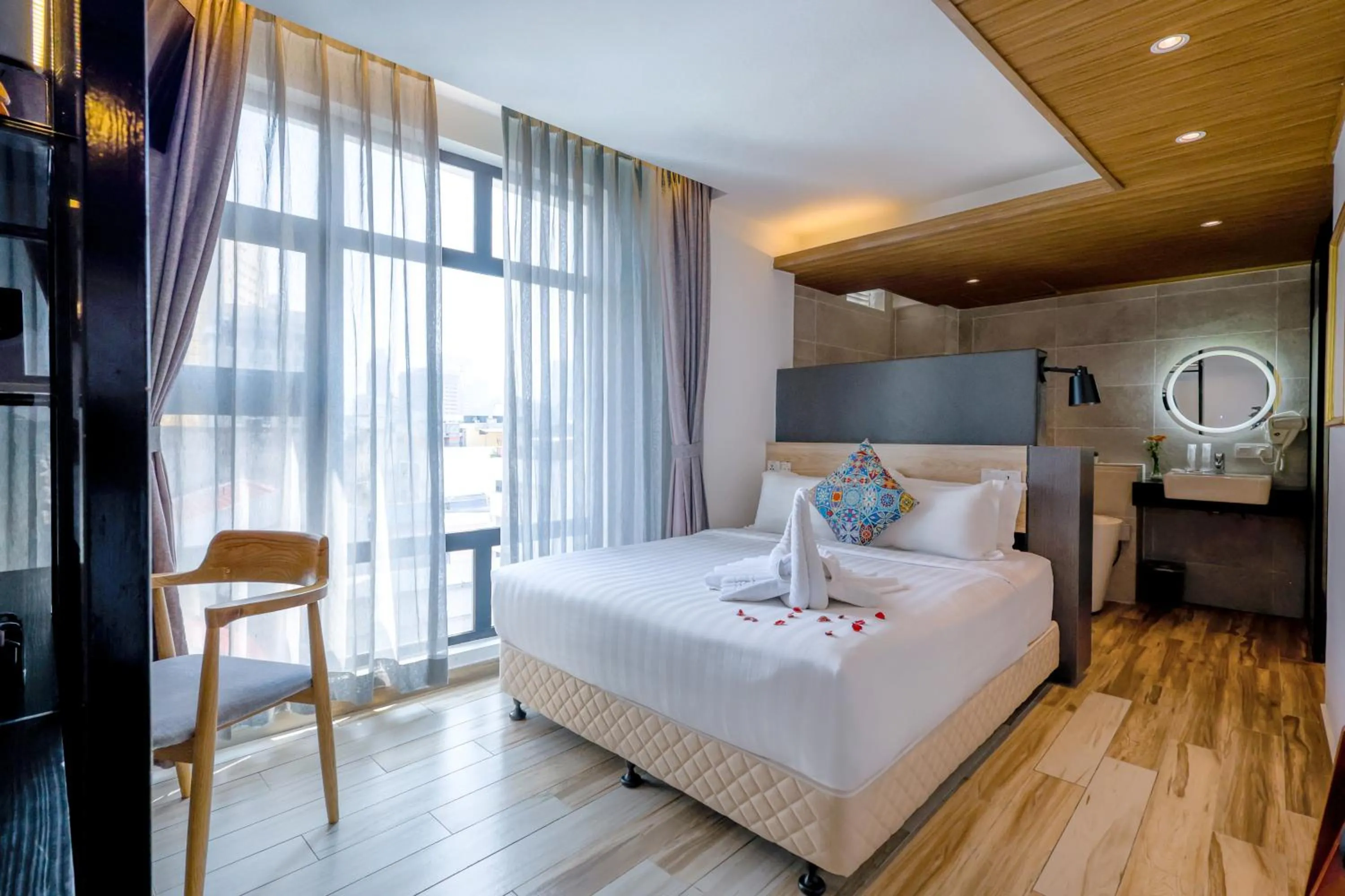 Bed in Santa Grand Classic Kuala Lumpur, Chinatown