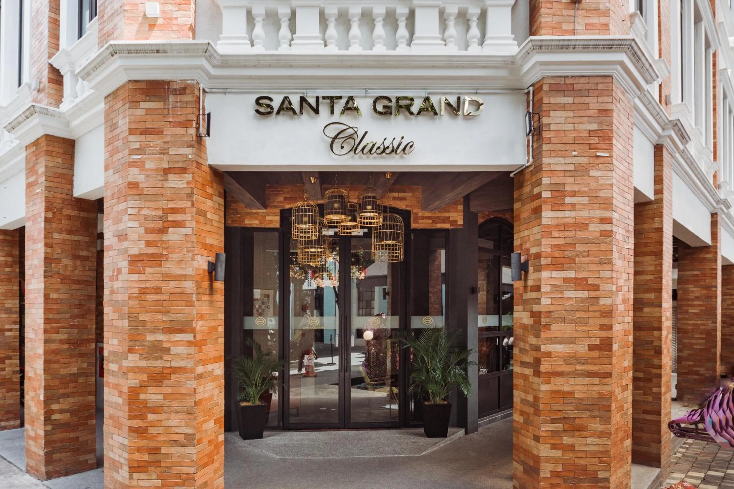 Facade/entrance in Santa Grand Classic Kuala Lumpur, Chinatown