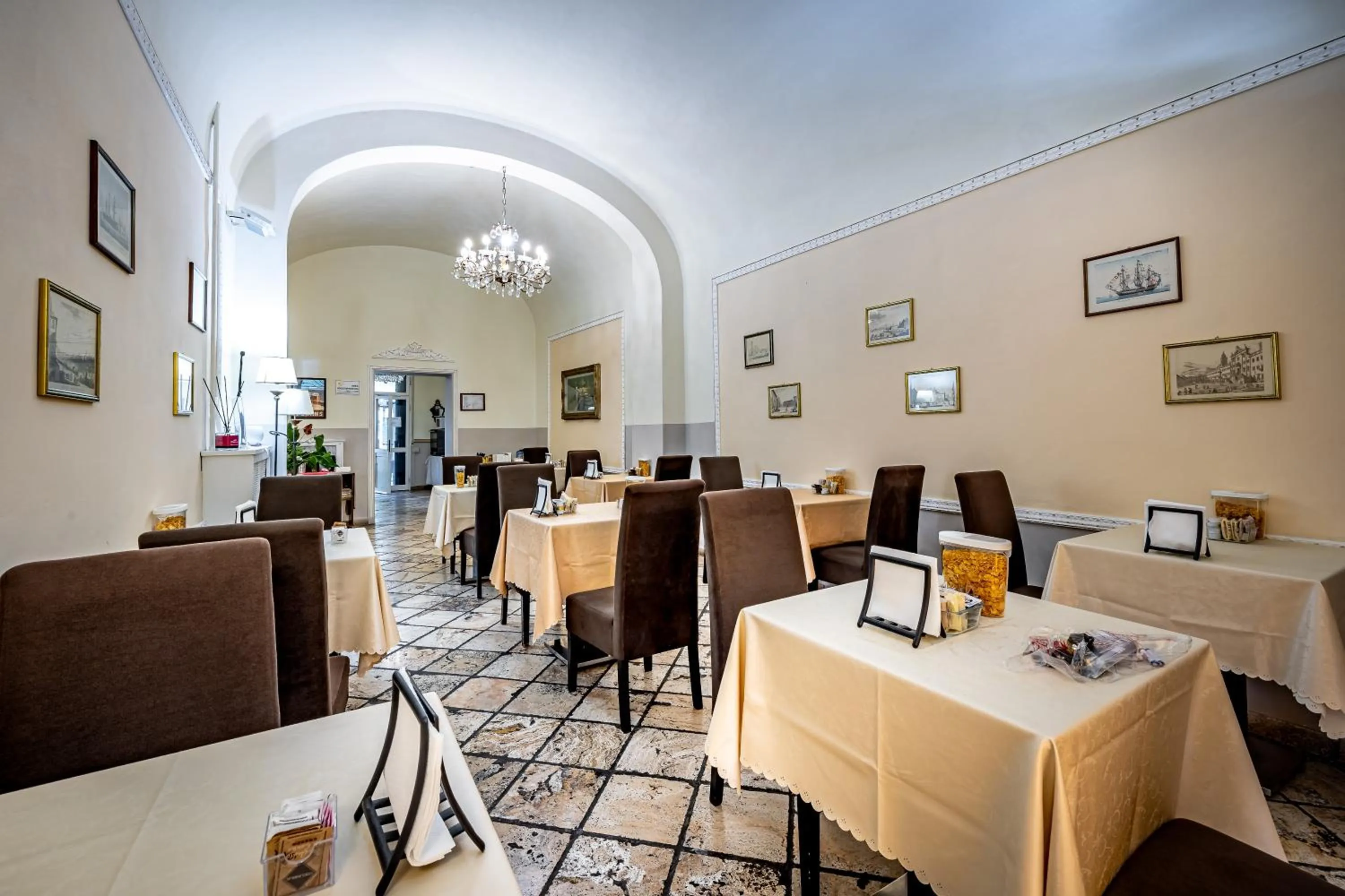 Breakfast in Hotel Minerva