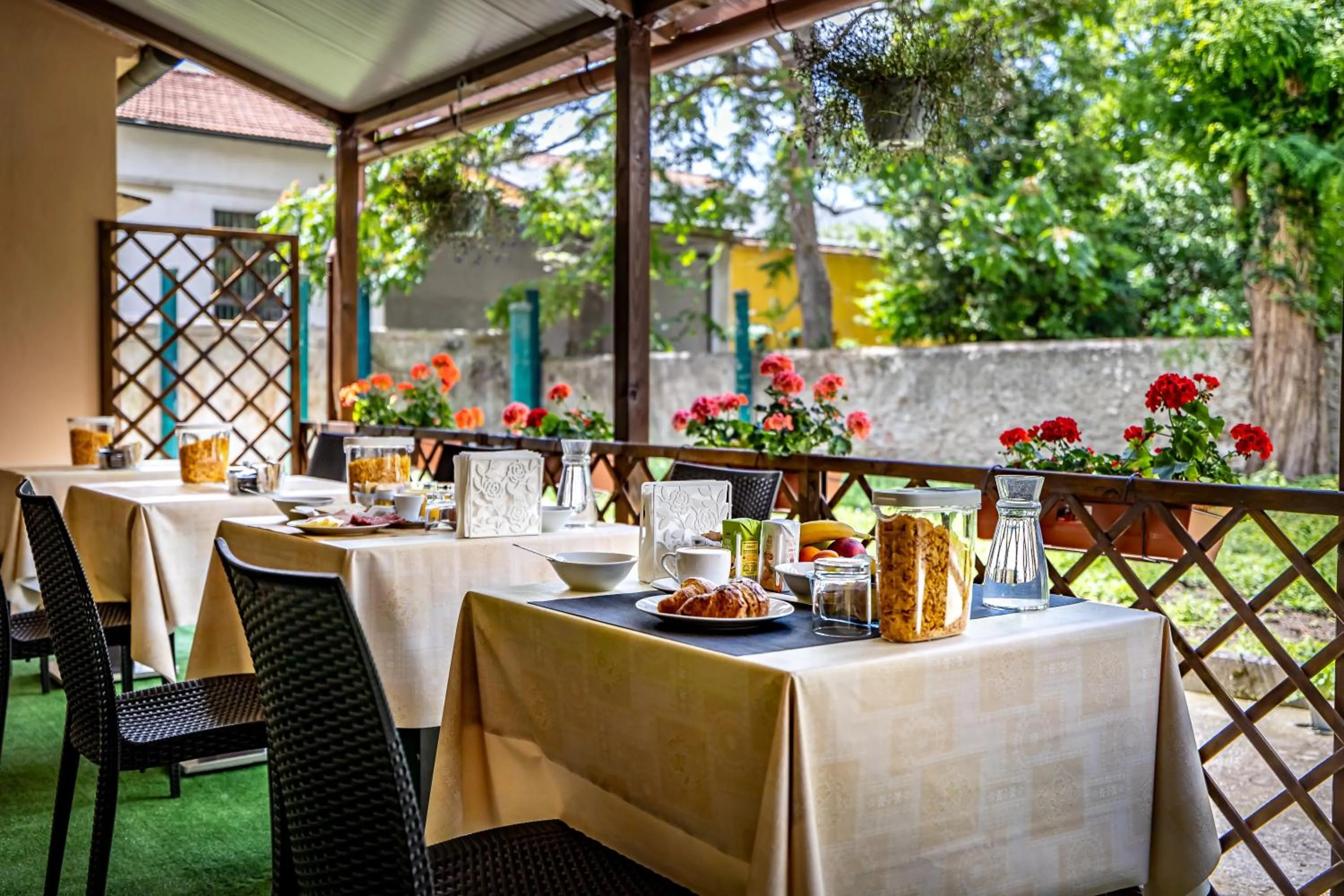 Garden in Hotel Minerva