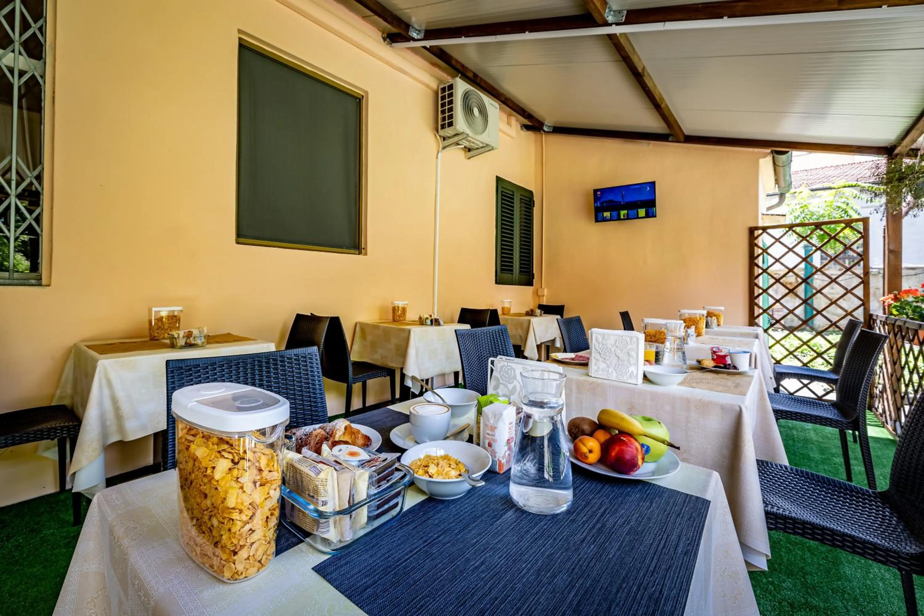 Garden in Hotel Minerva