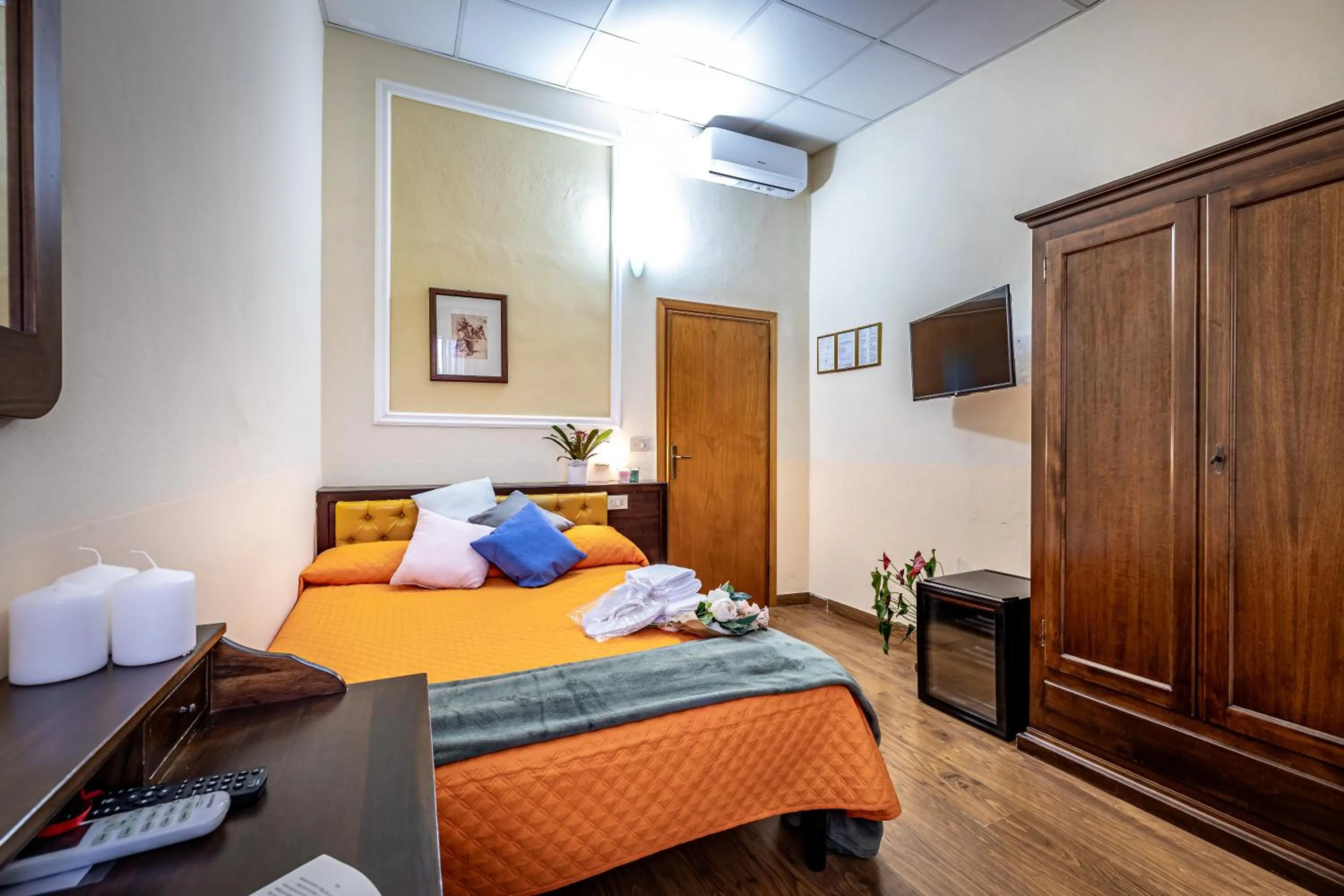 Bed in Hotel Minerva