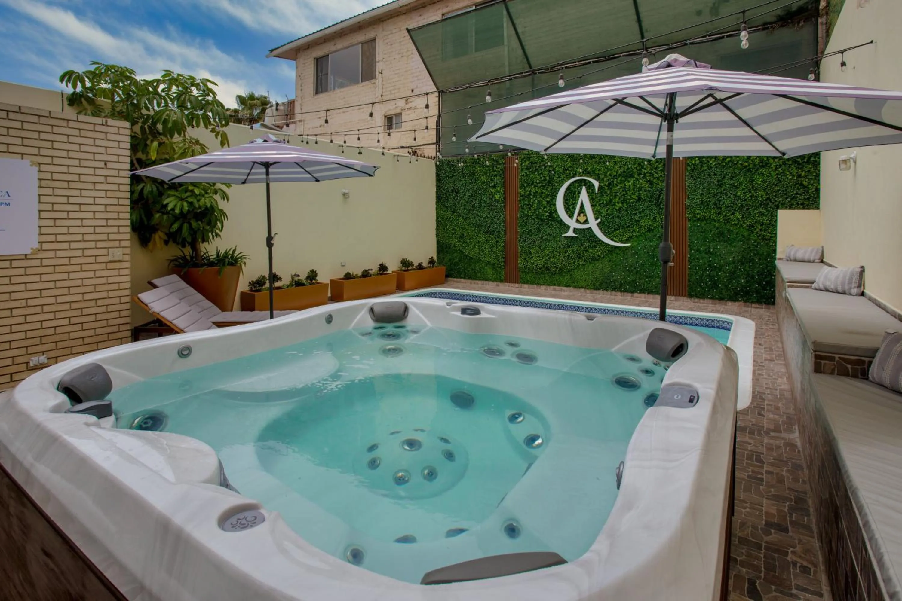 Hot Tub in Casa Asturias