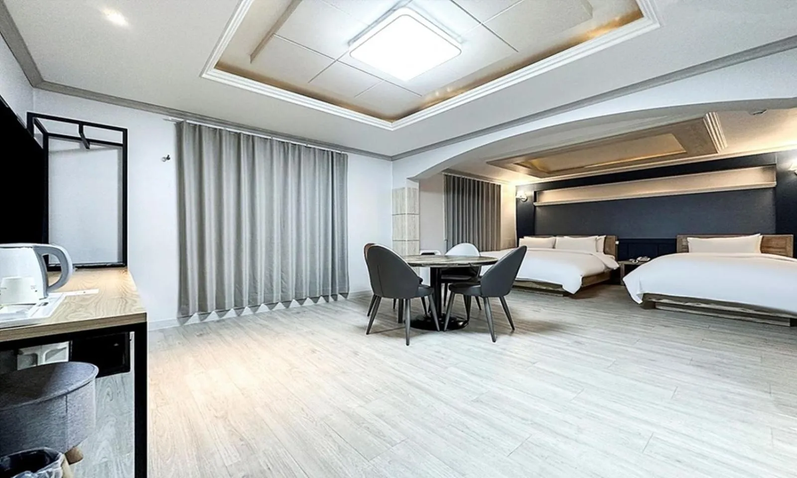 Bed in Gumi time hotel