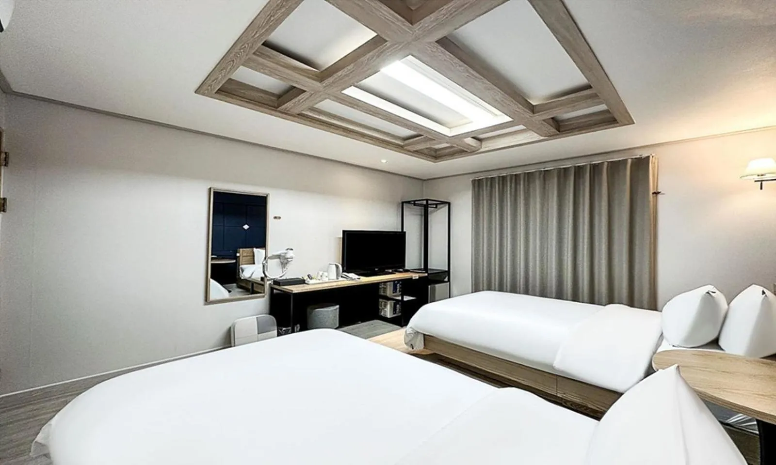 Bed in Gumi time hotel