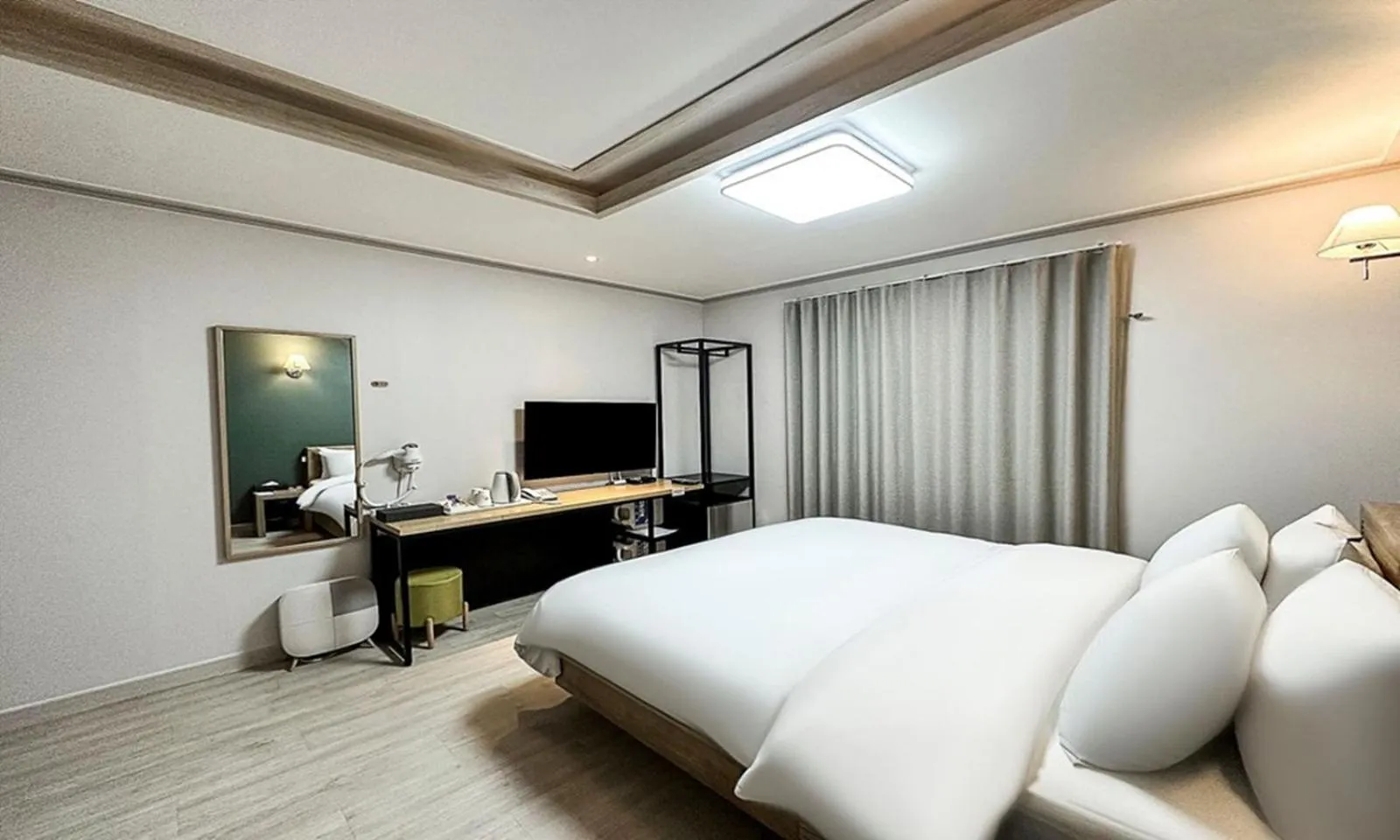 Bed in Gumi time hotel