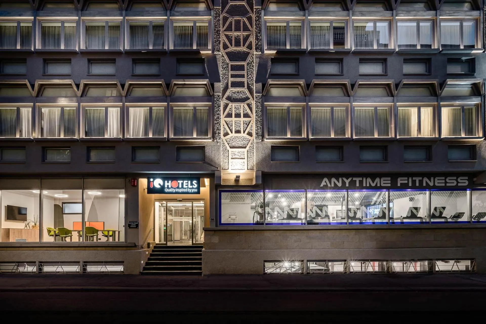 Property building in iQ Hotel Firenze