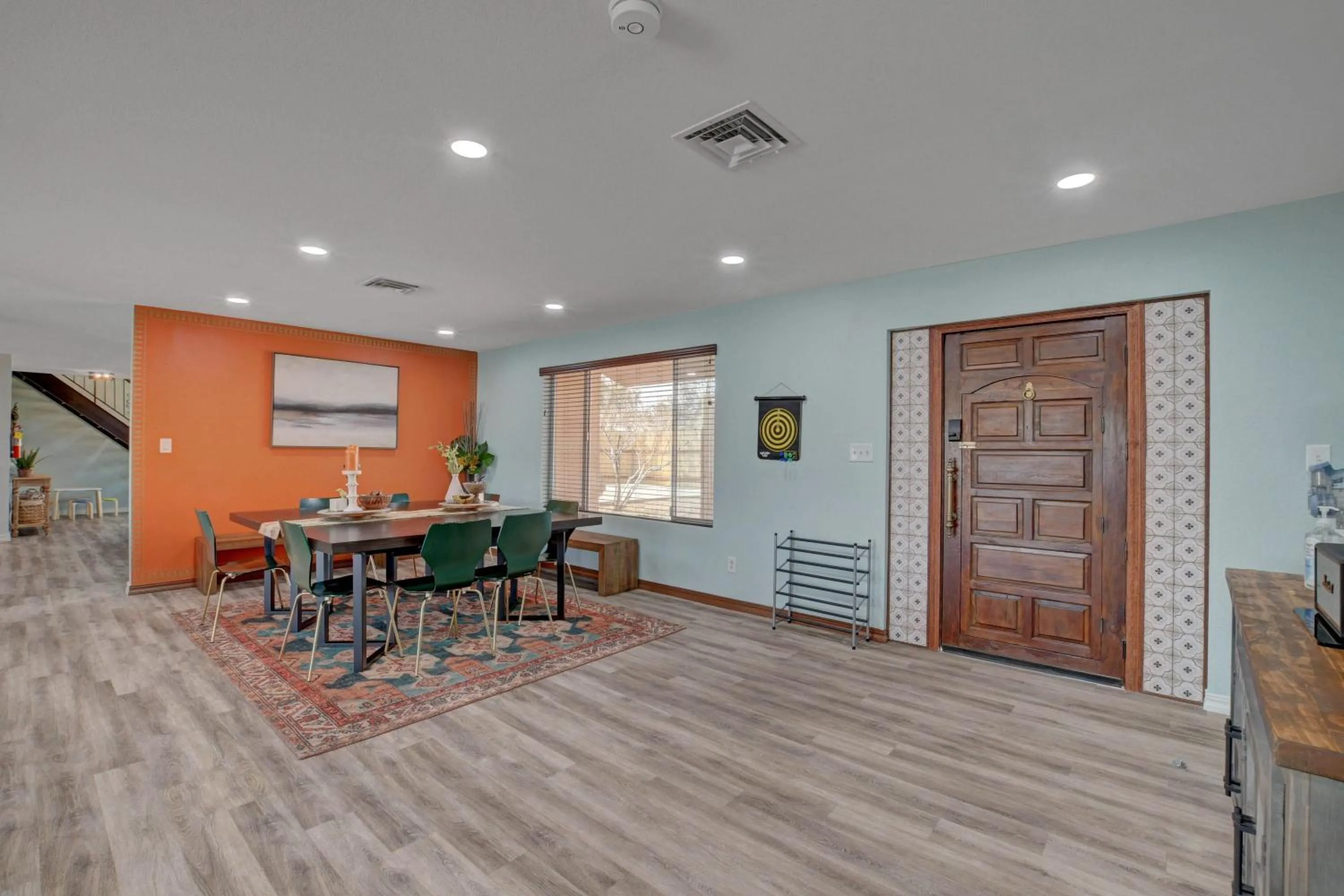 Dining area in Buddha Mansion Luxury Resort - 8BR Modern, HotTub, Huge pool, Sauna, BBQ grill, Game Room