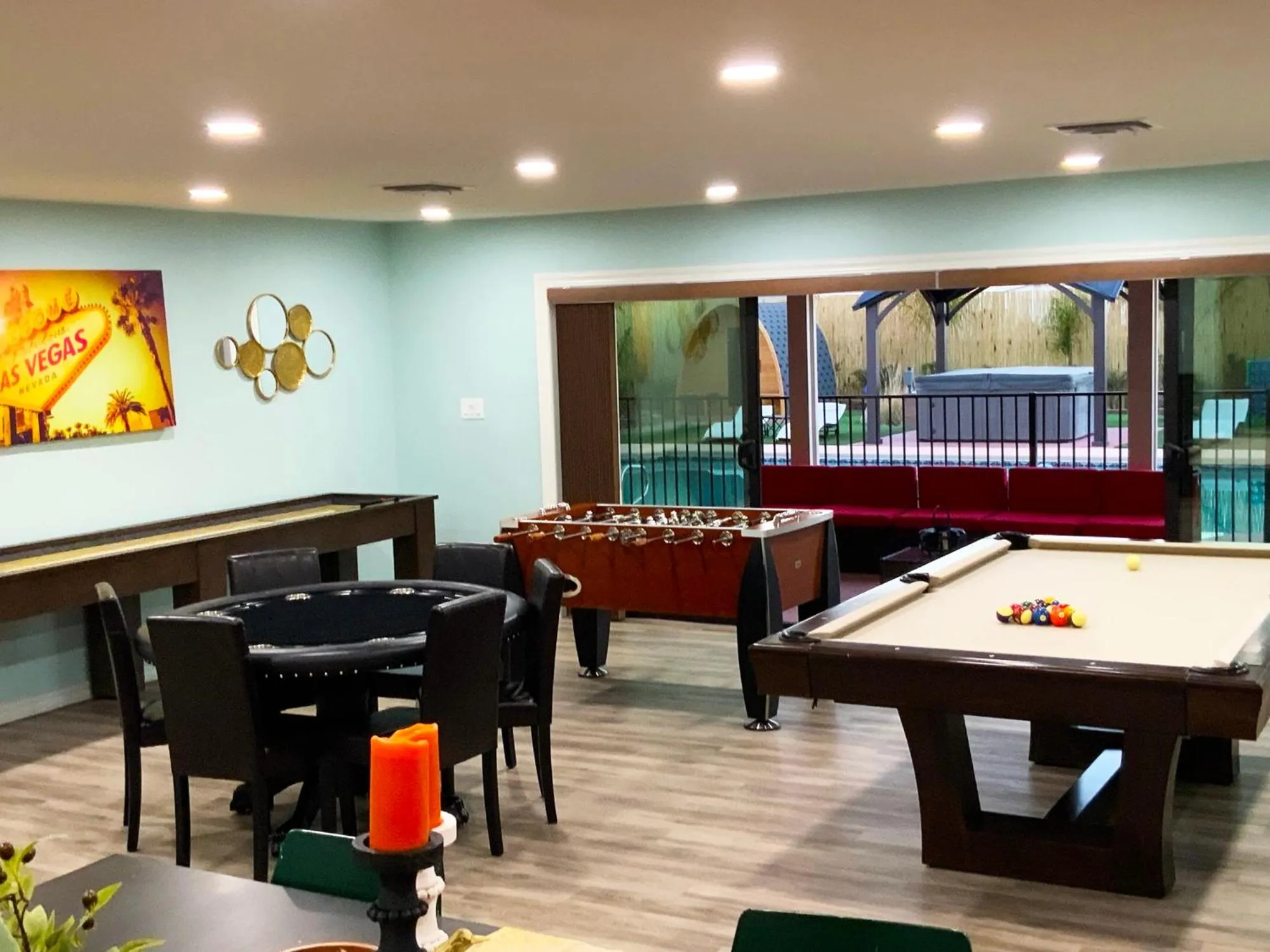 Buddha Mansion Luxury Resort - 8BR Modern, HotTub, Huge pool, Sauna, BBQ grill, Game Room