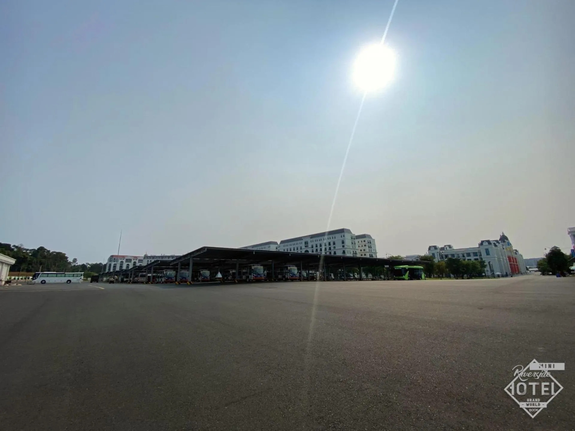 Parking in Riverside Mini Hotel Grand World Phu Quoc