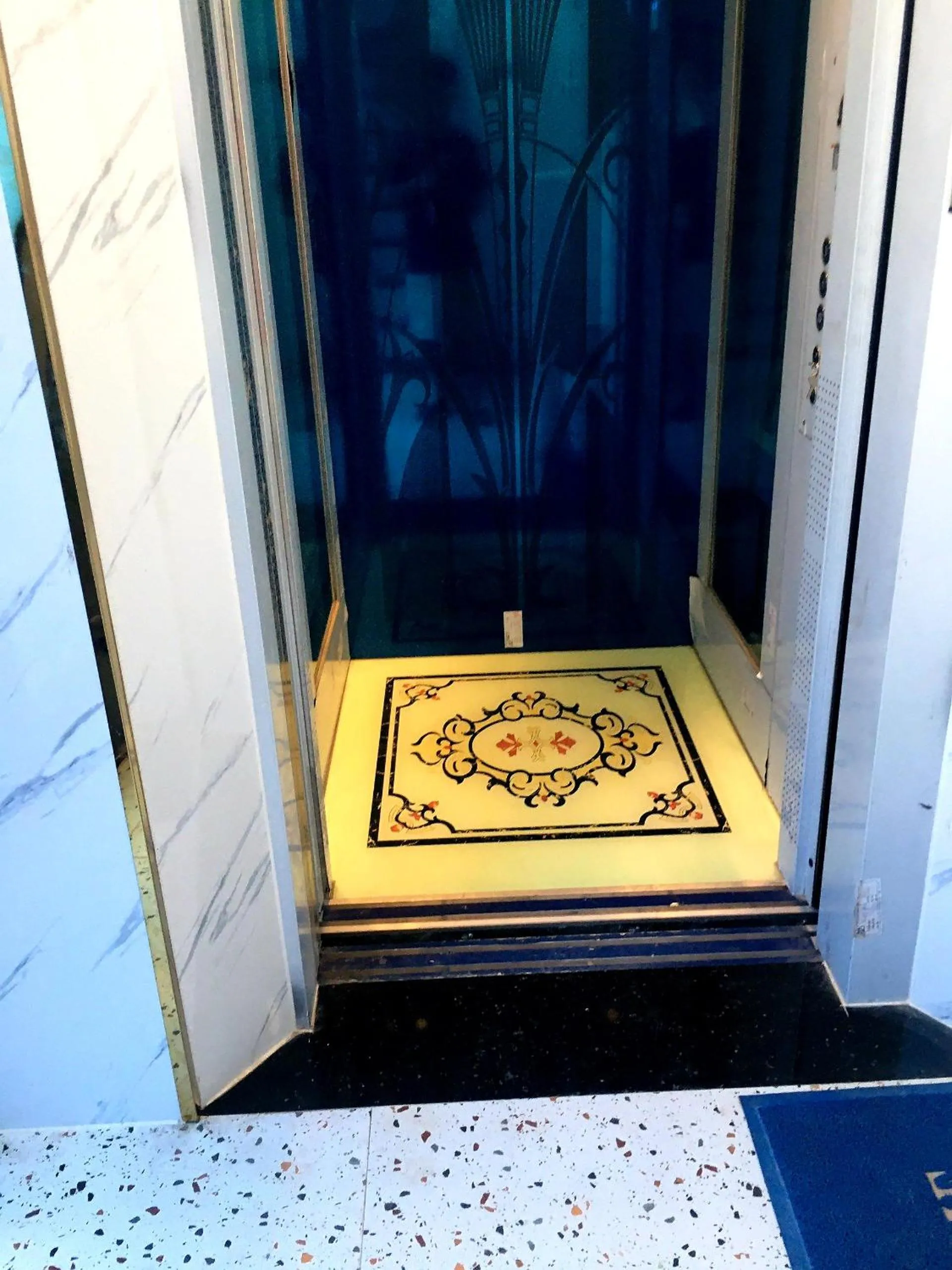 elevator in Riverside Mini Hotel Grand World Phu Quoc