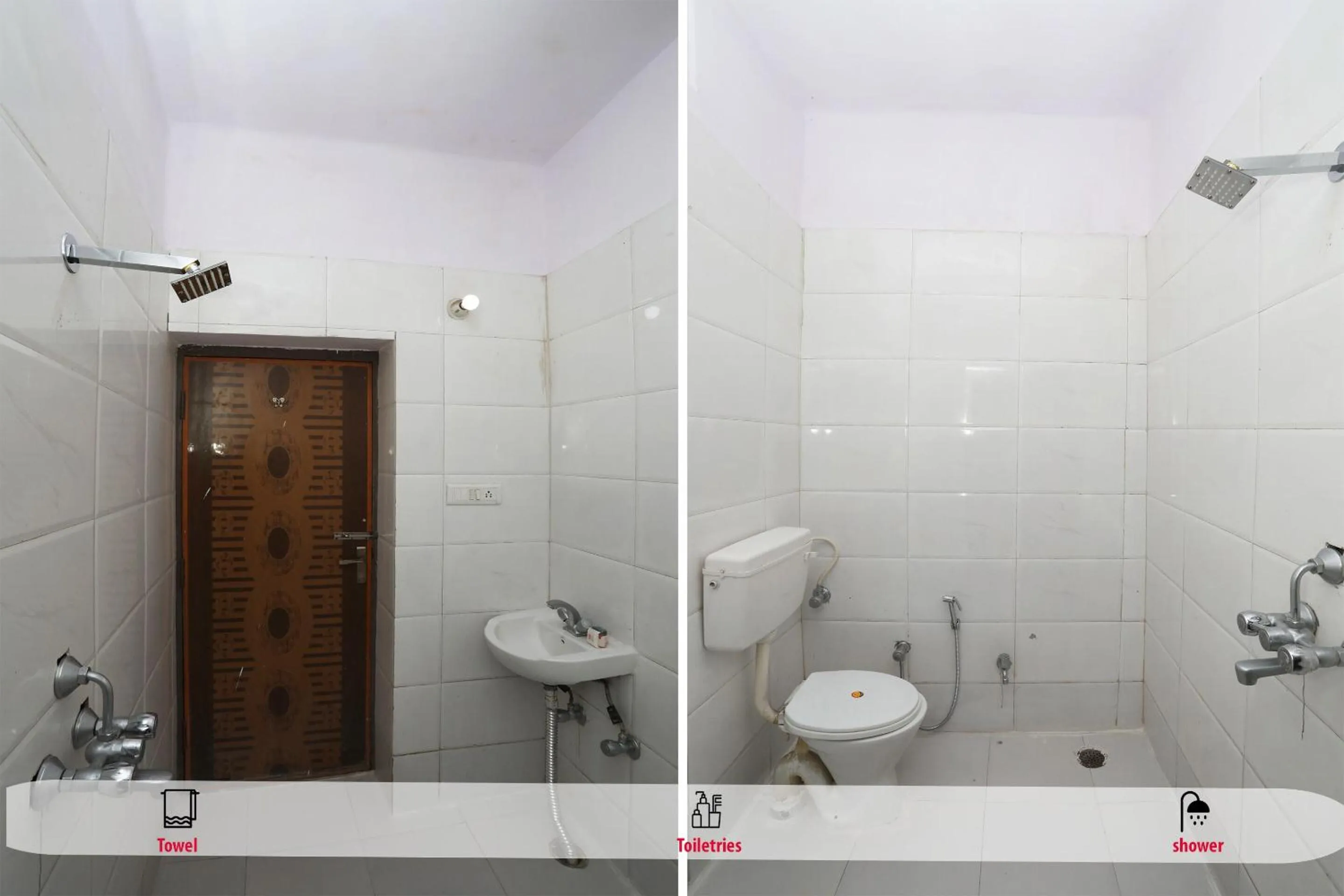 Bathroom in Hotel O Vanshika