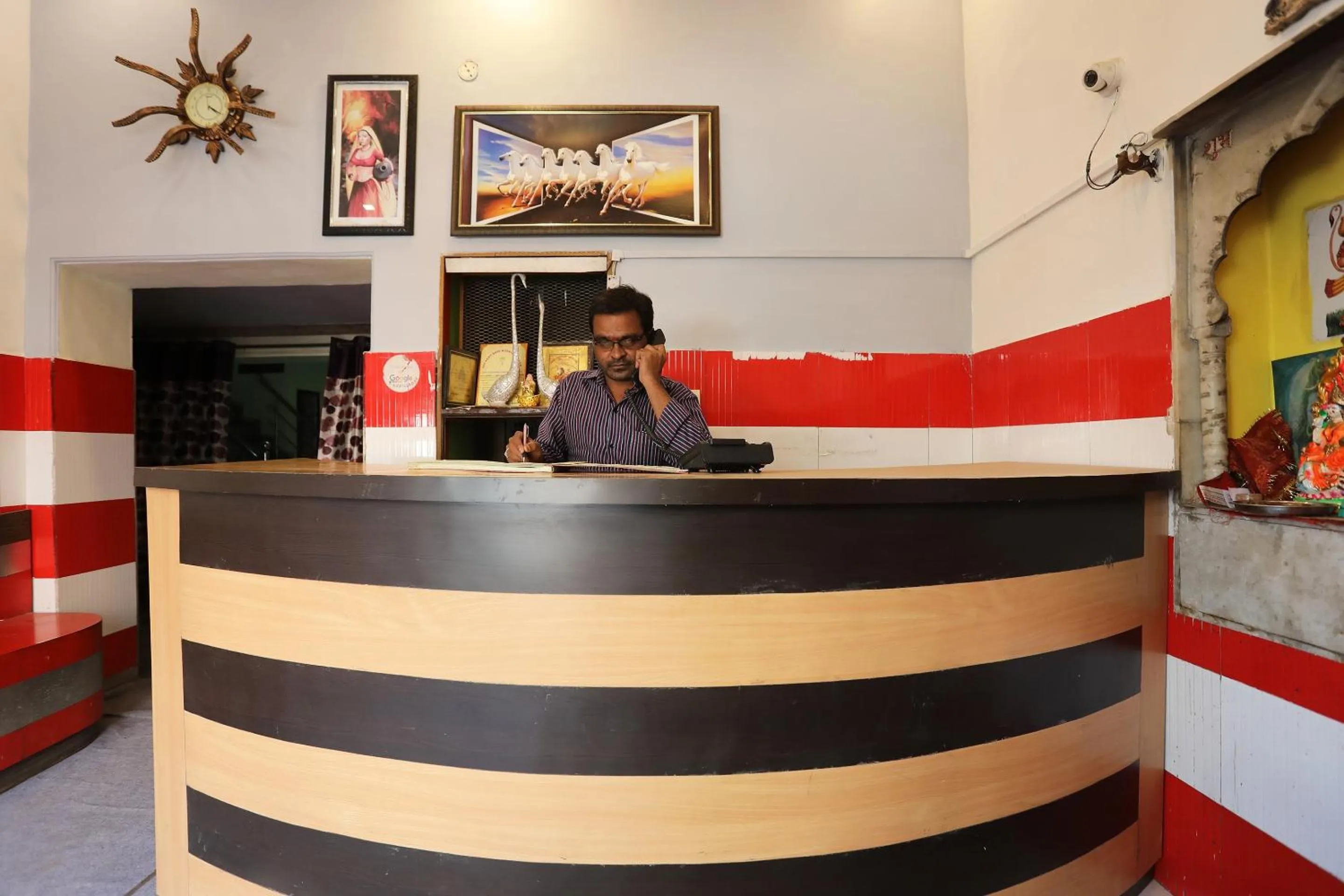 Lobby or reception in Hotel O Vanshika