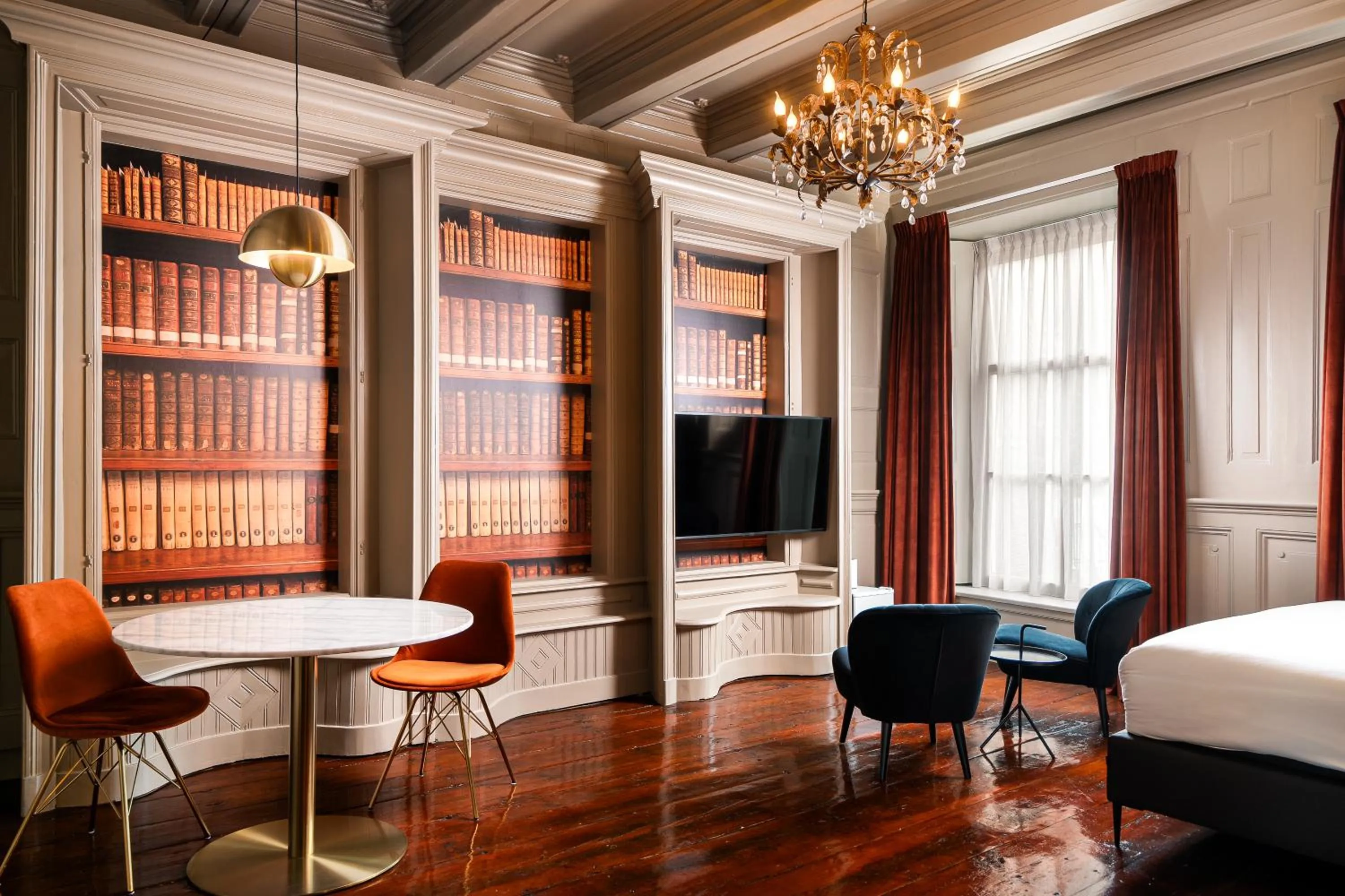 Living room, Bed in De Olde Signorie