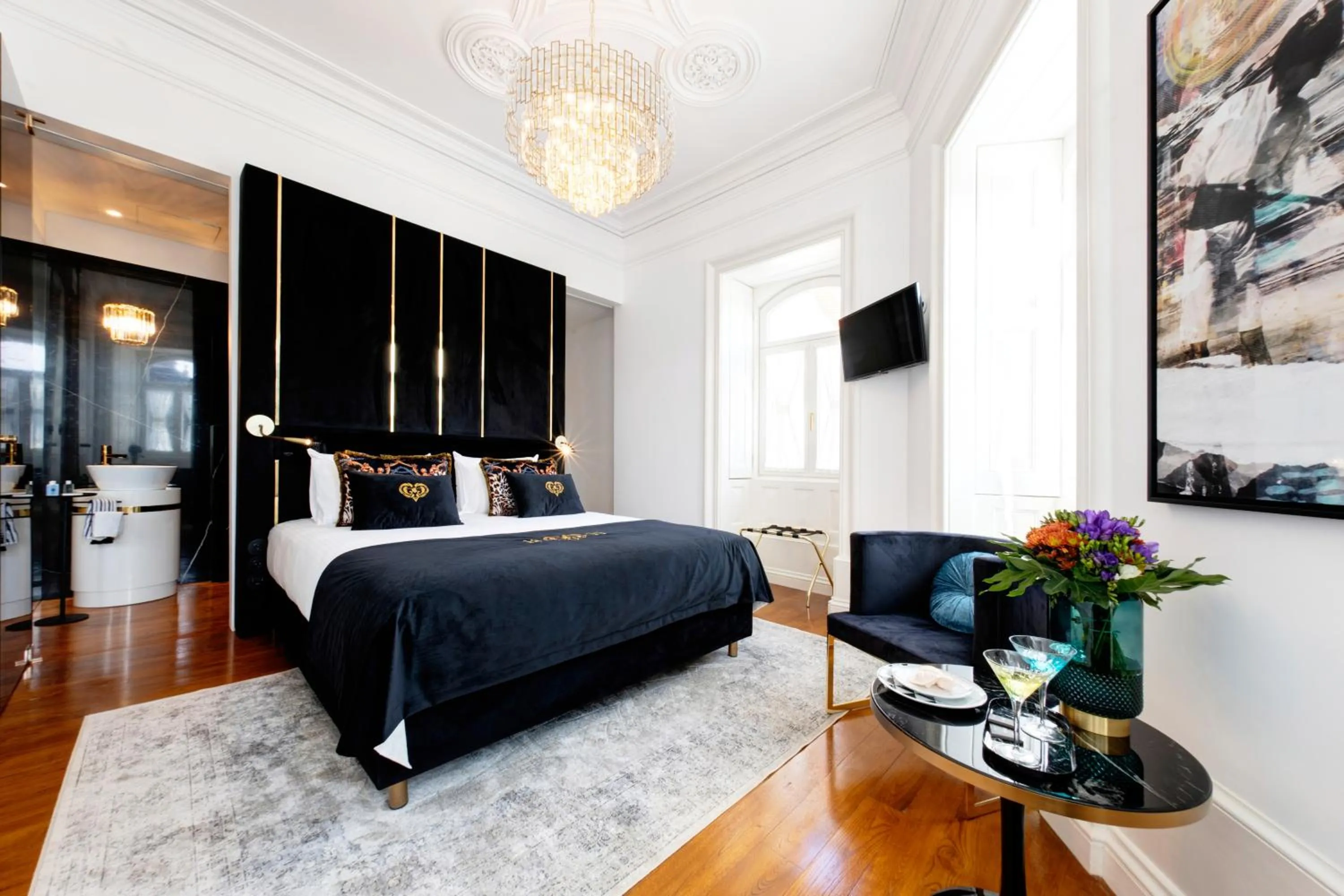 Bedroom, Bed in 1877 Estrela Palace