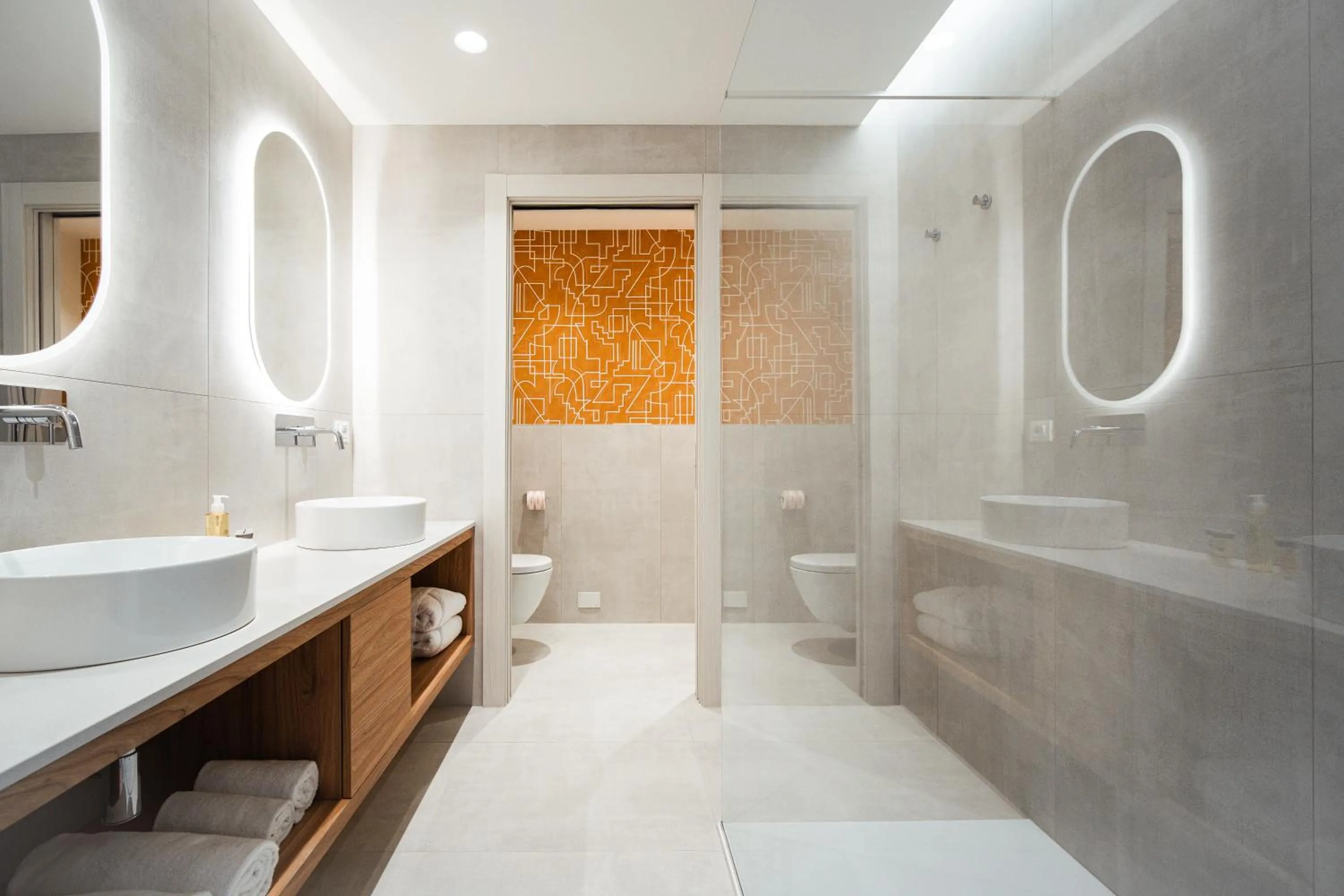 Bathroom in Hotel Cavalieri Palace & Suites
