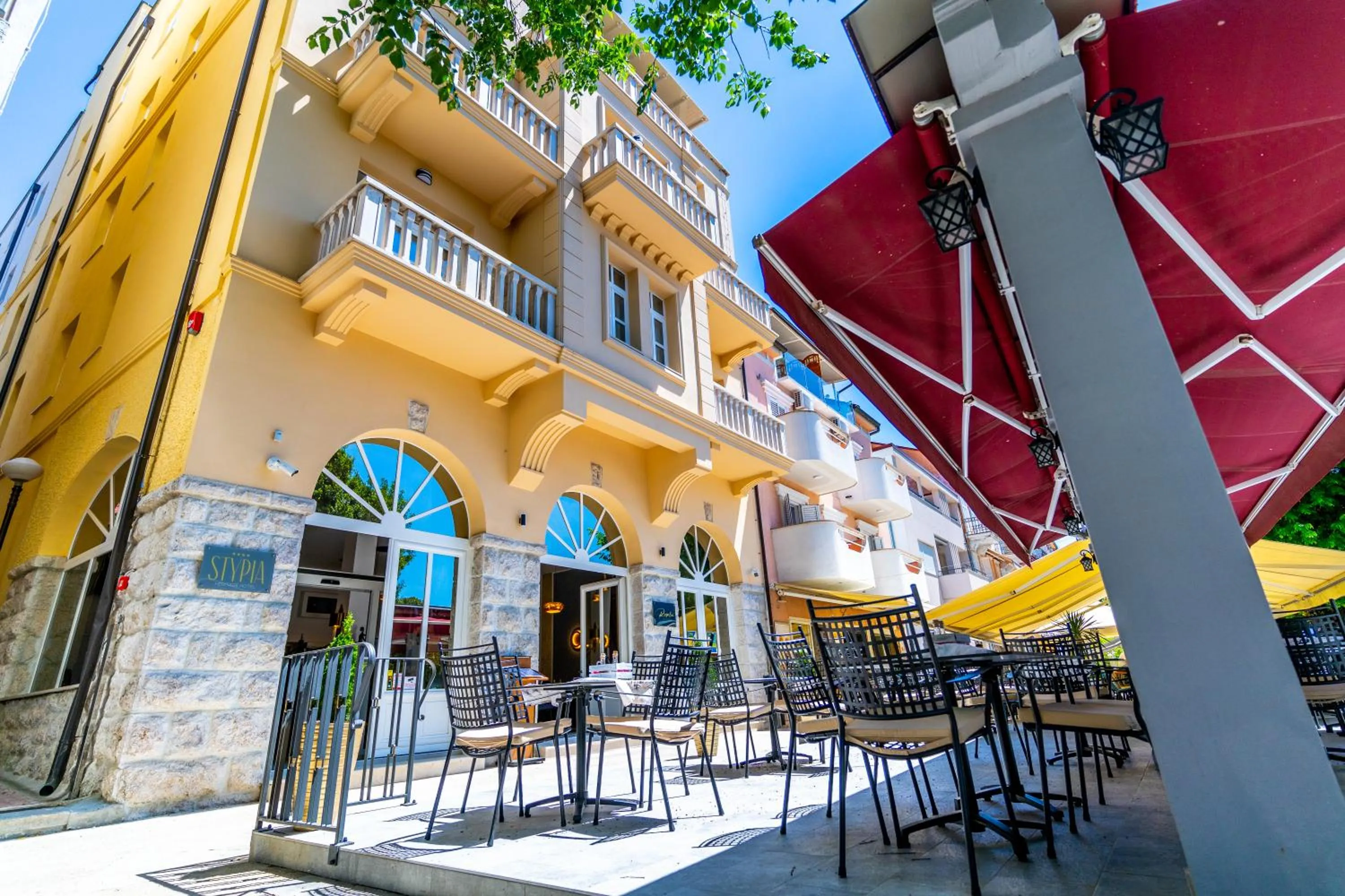 Property building in Heritage Hotel Stypia