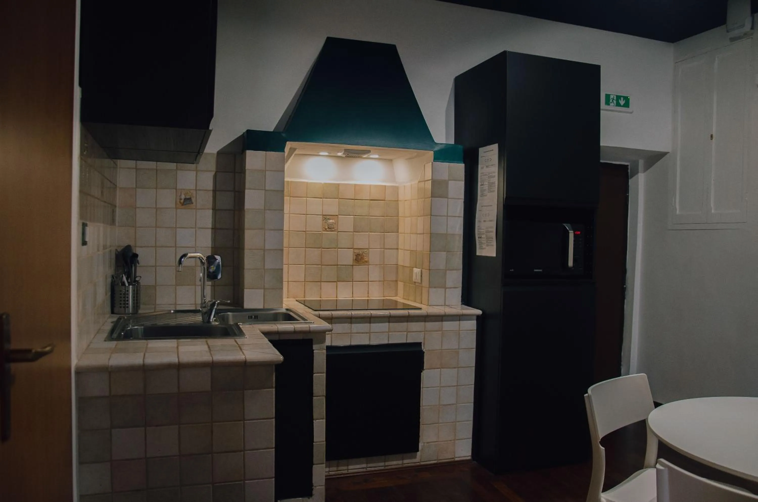 Kitchen or kitchenette in Hotel Anfiteatro Flavio