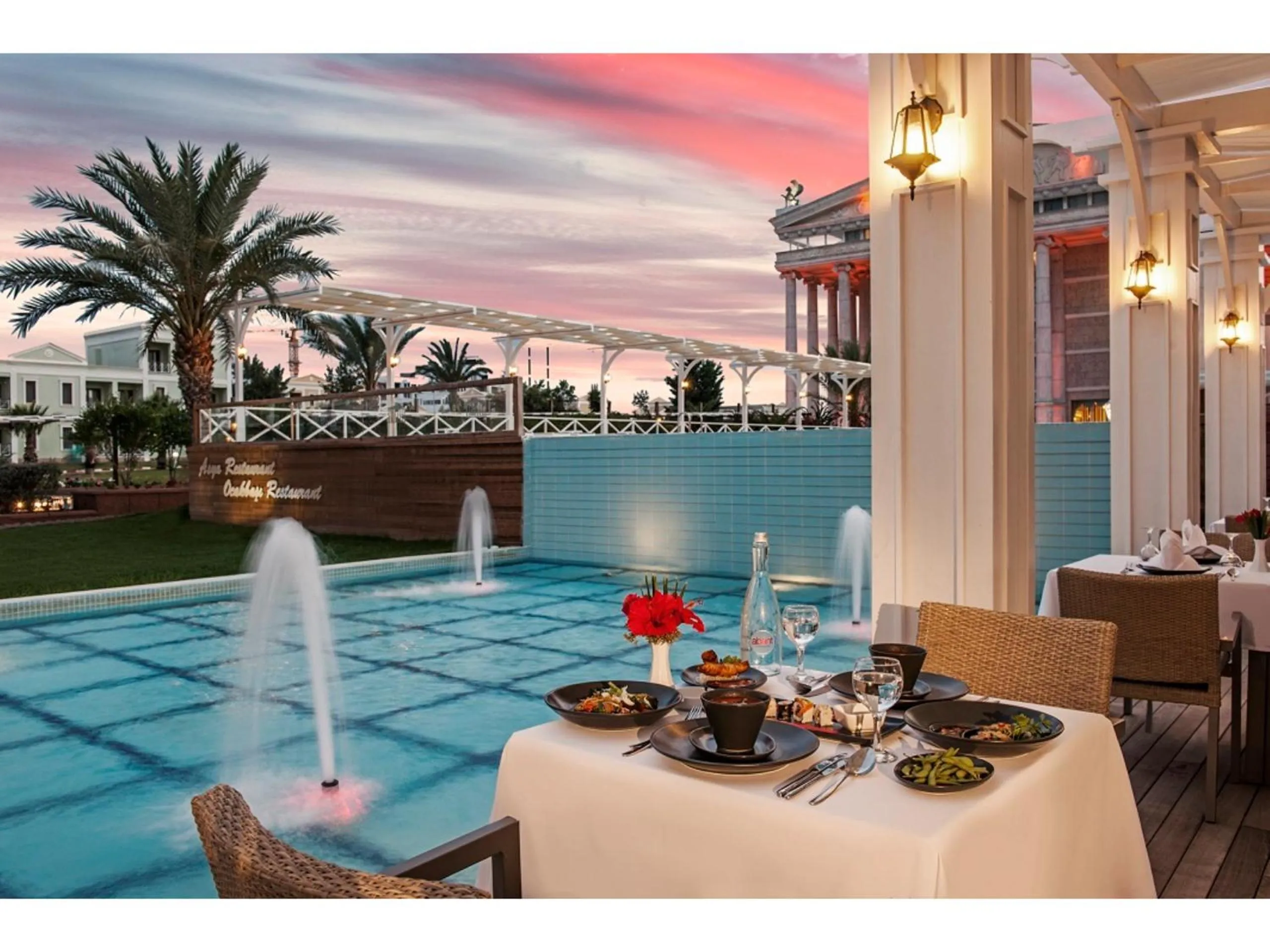 Pool view in Kaya Artemis Resort & Casino