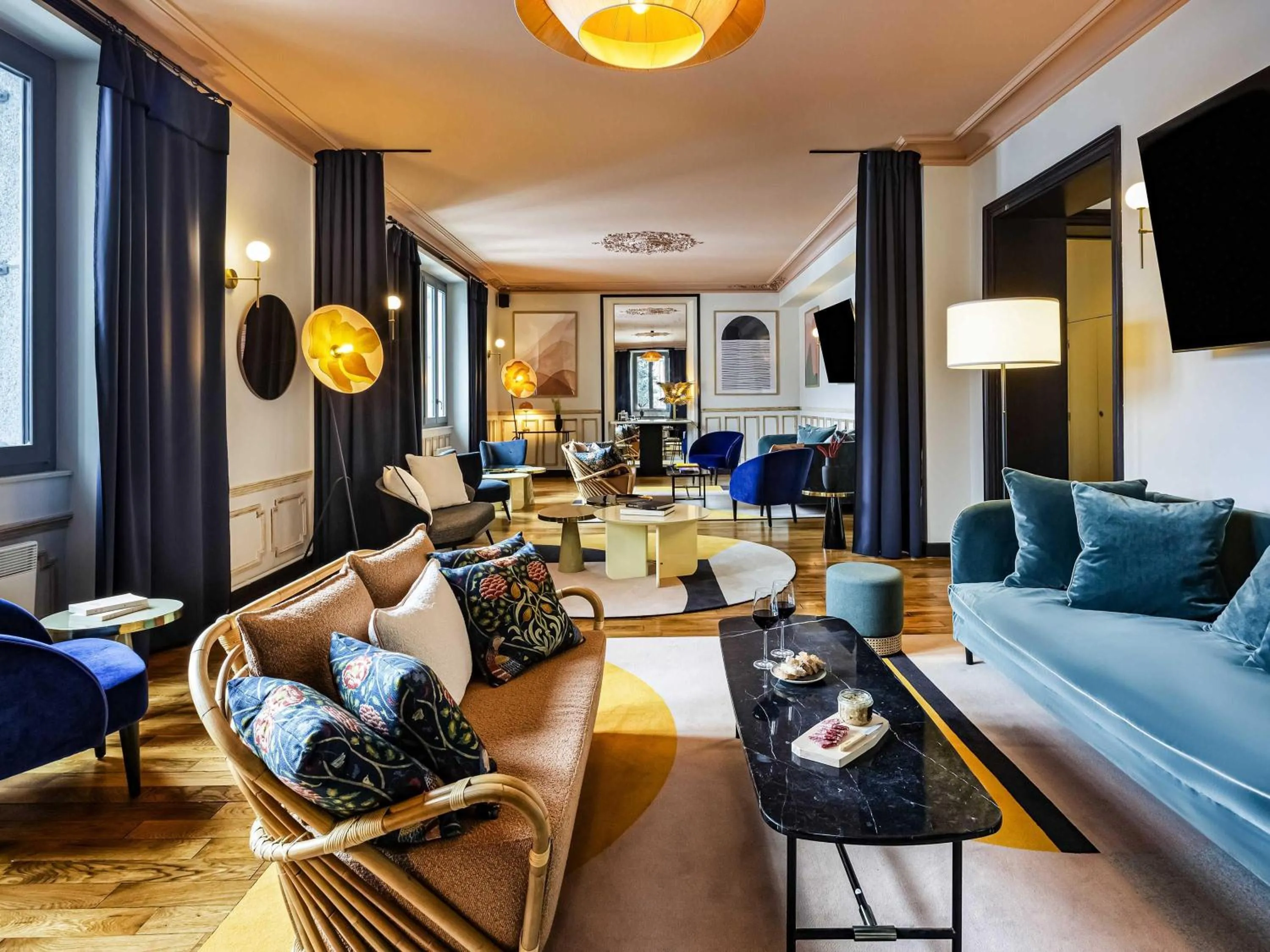 Meeting/conference room in Le Saint Gervais Hotel & Spa Handwritten Collection