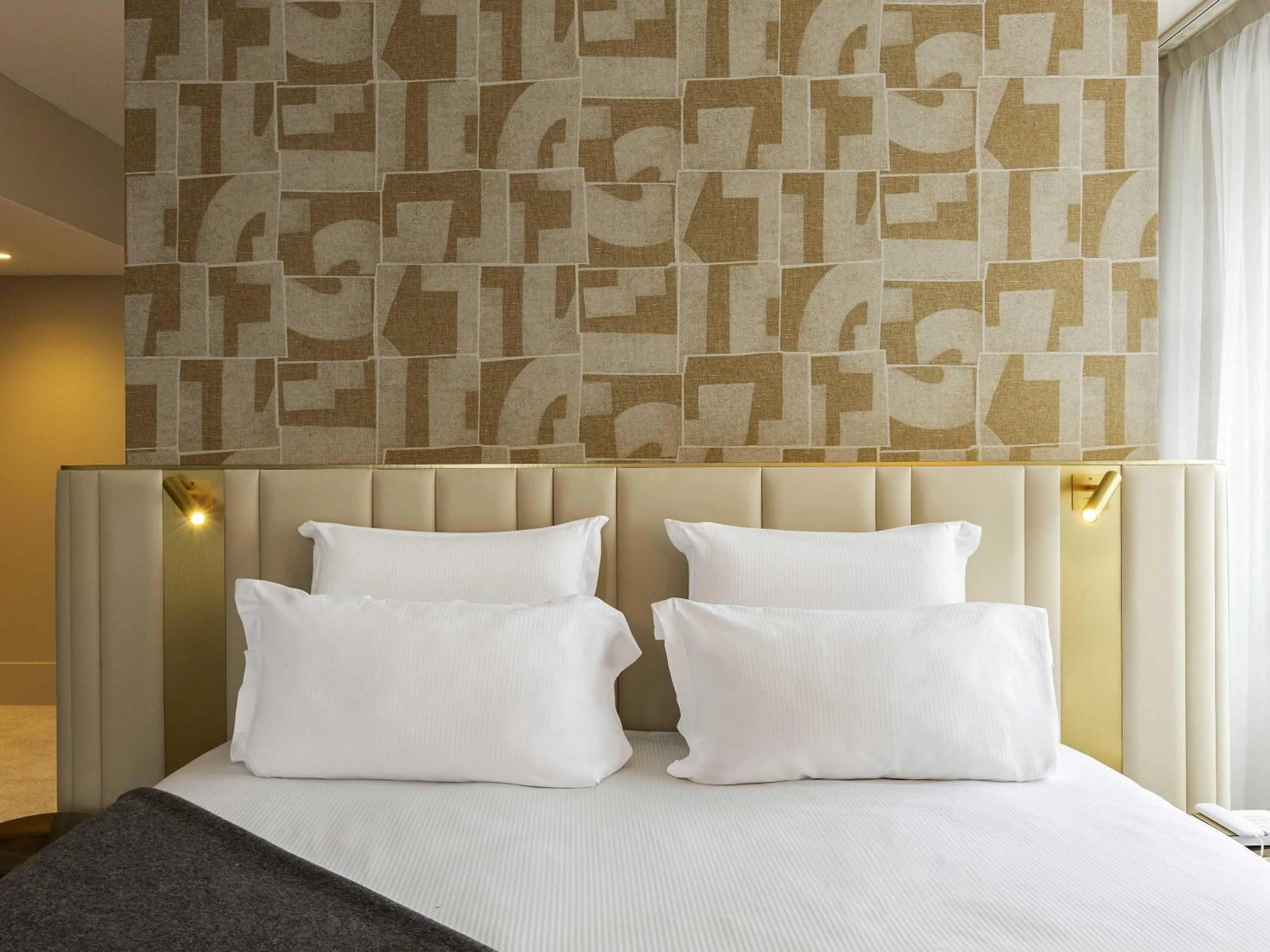 Bedroom, Bed in Le Saint Gervais Hotel & Spa Handwritten Collection