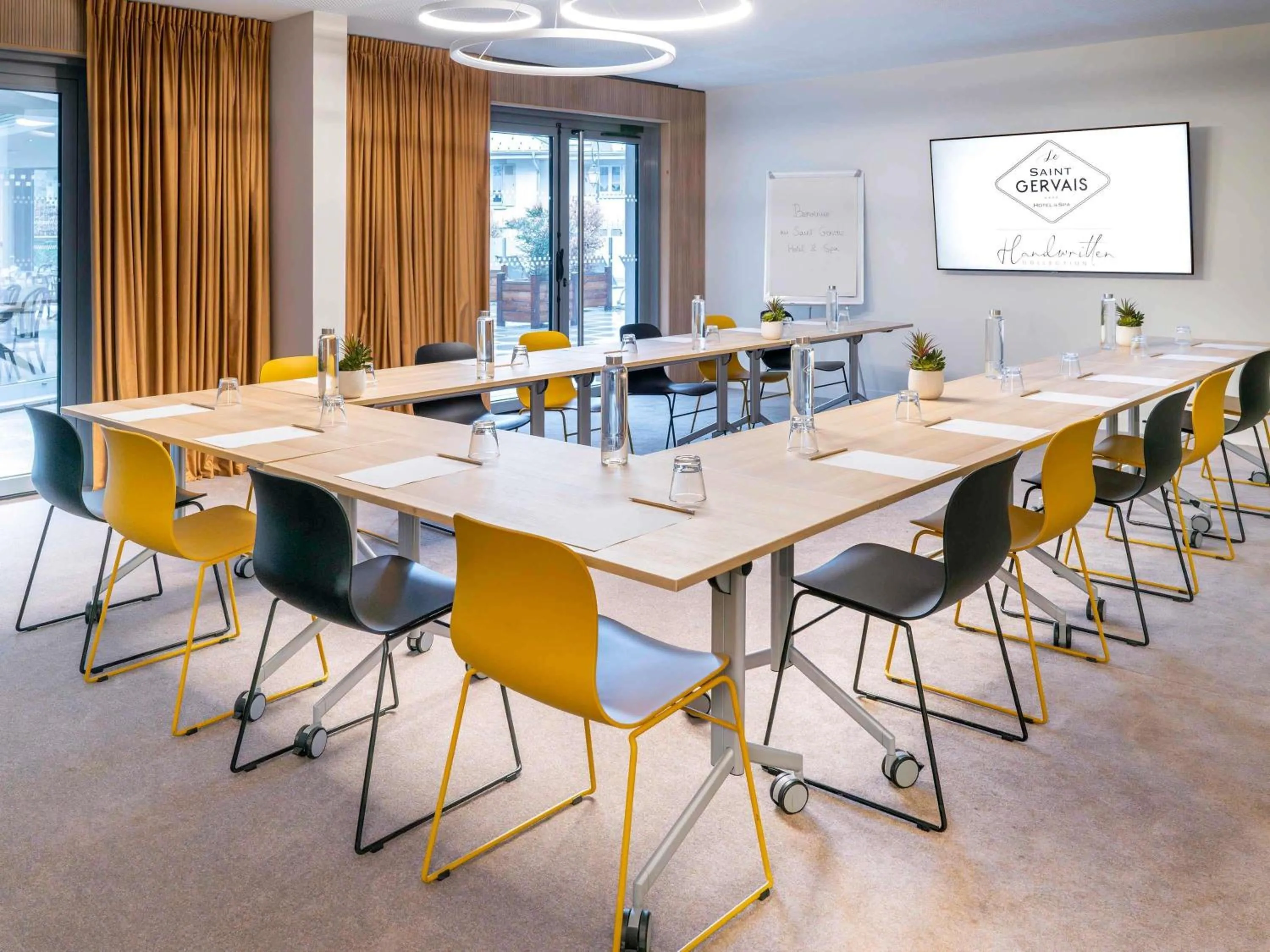 Meeting/conference room in Le Saint Gervais Hotel & Spa Handwritten Collection