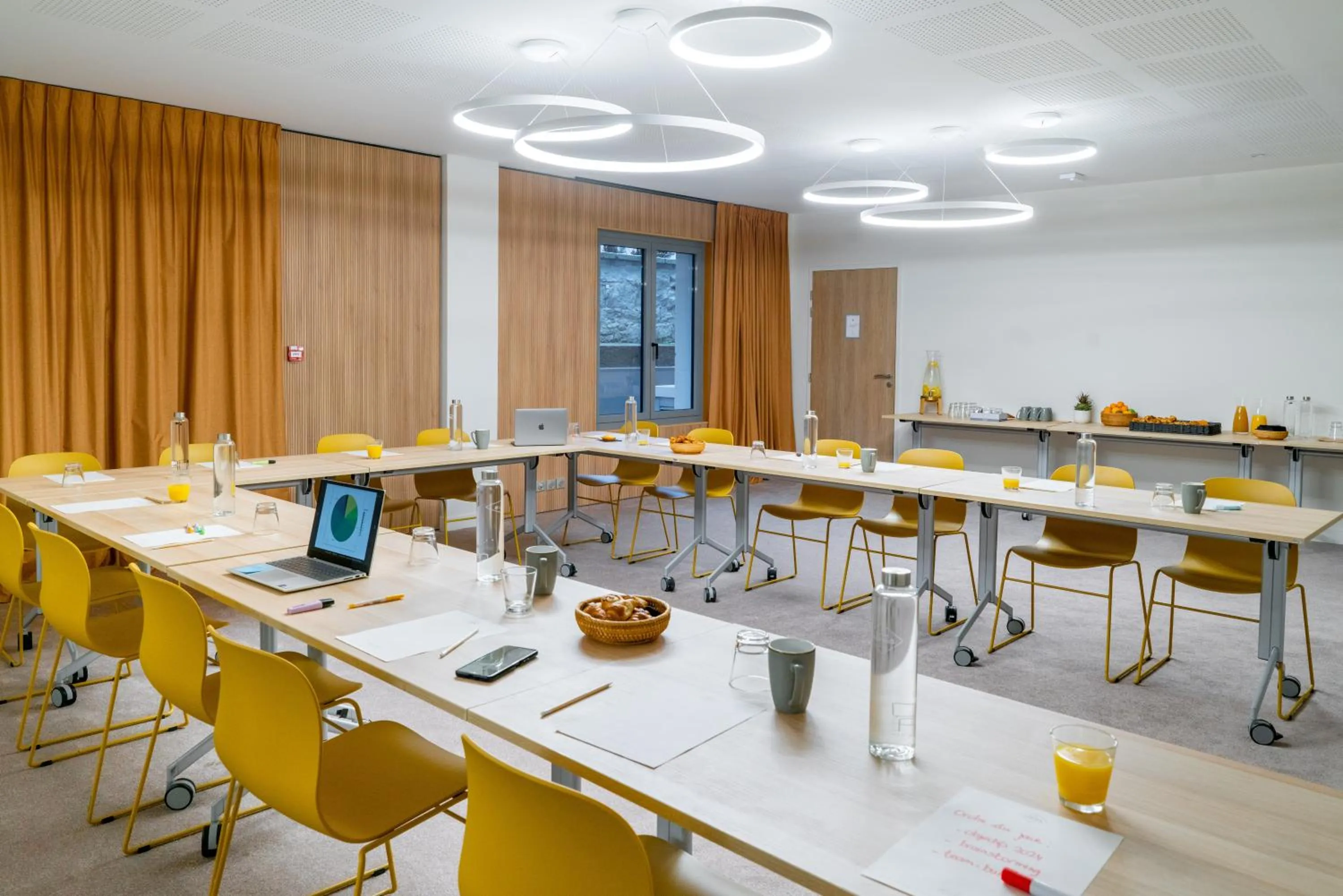 Meeting/conference room in Le Saint Gervais Hotel & Spa Handwritten Collection