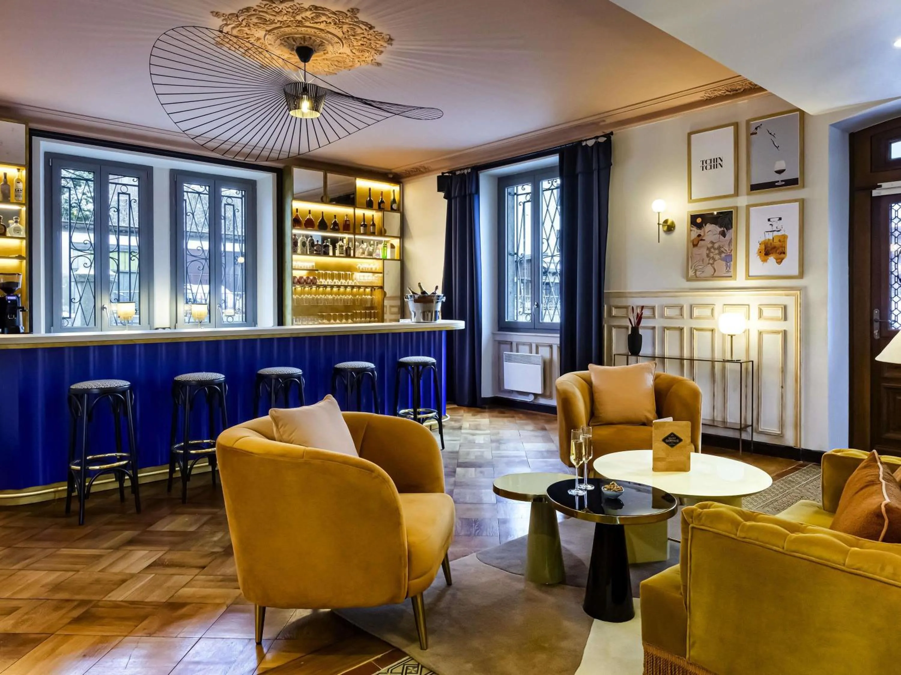 Meeting/conference room in Le Saint Gervais Hotel & Spa Handwritten Collection