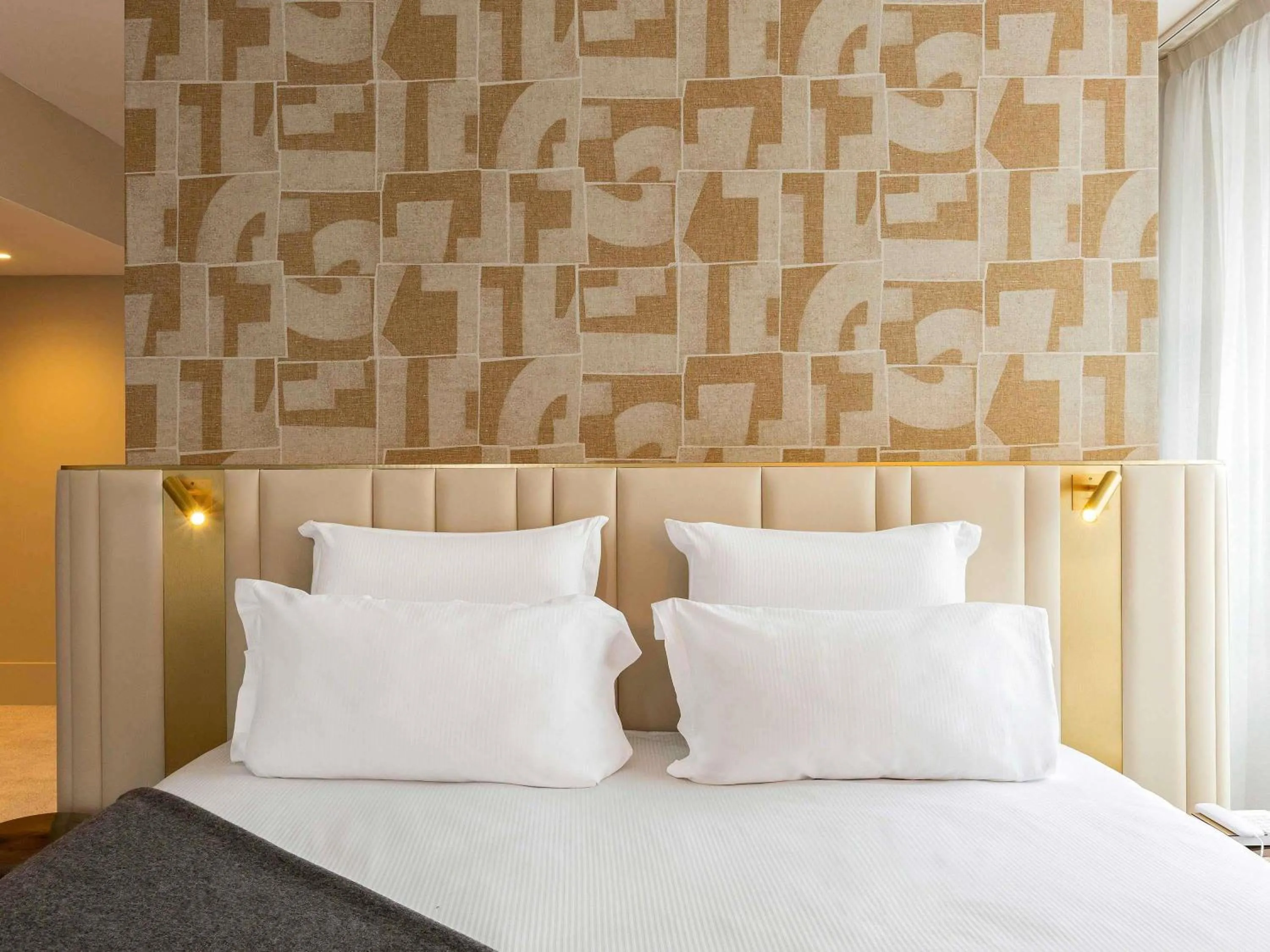 Bedroom, Bed in Le Saint Gervais Hotel & Spa Handwritten Collection