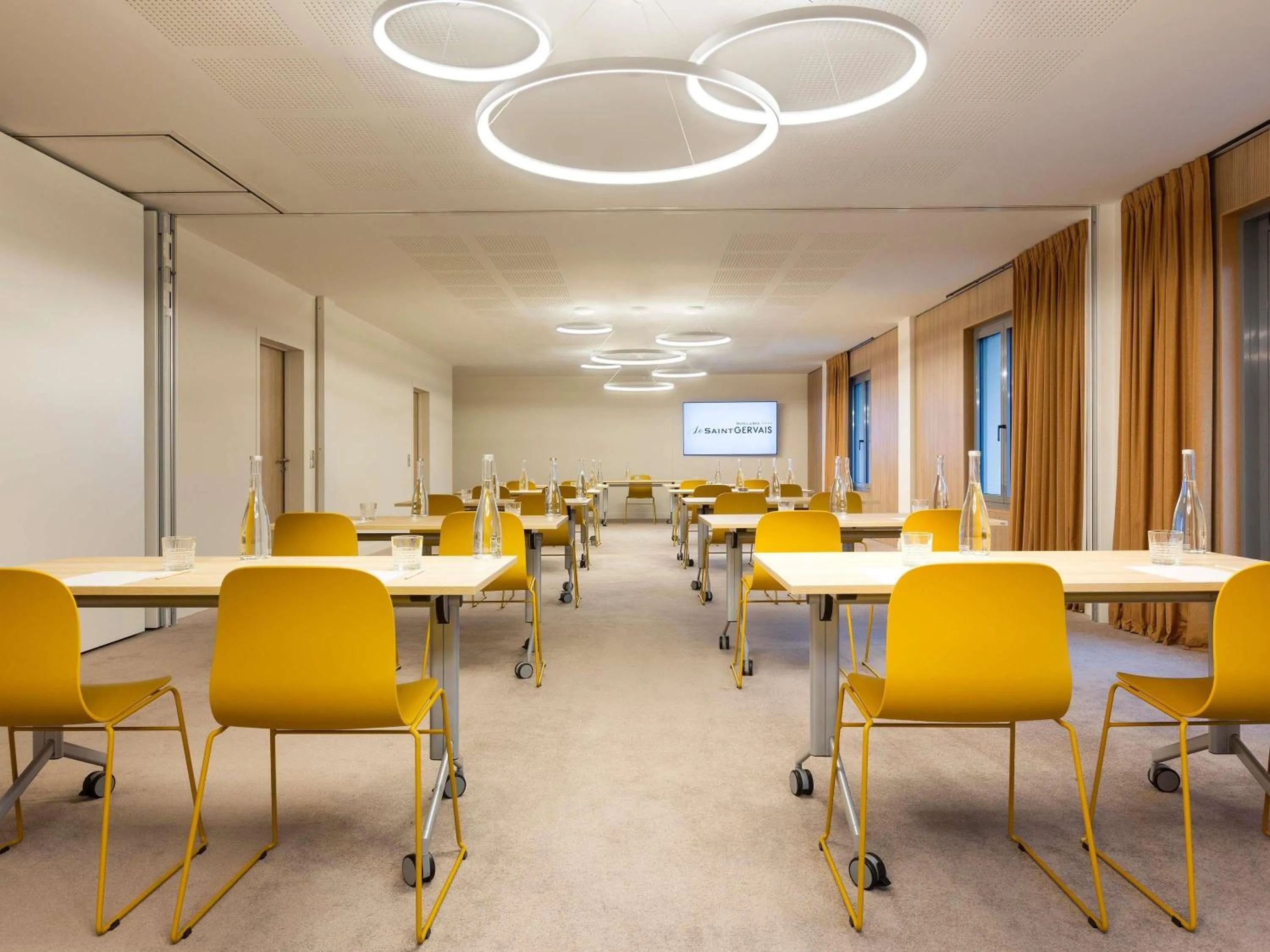 Meeting/conference room in Le Saint Gervais Hotel & Spa Handwritten Collection