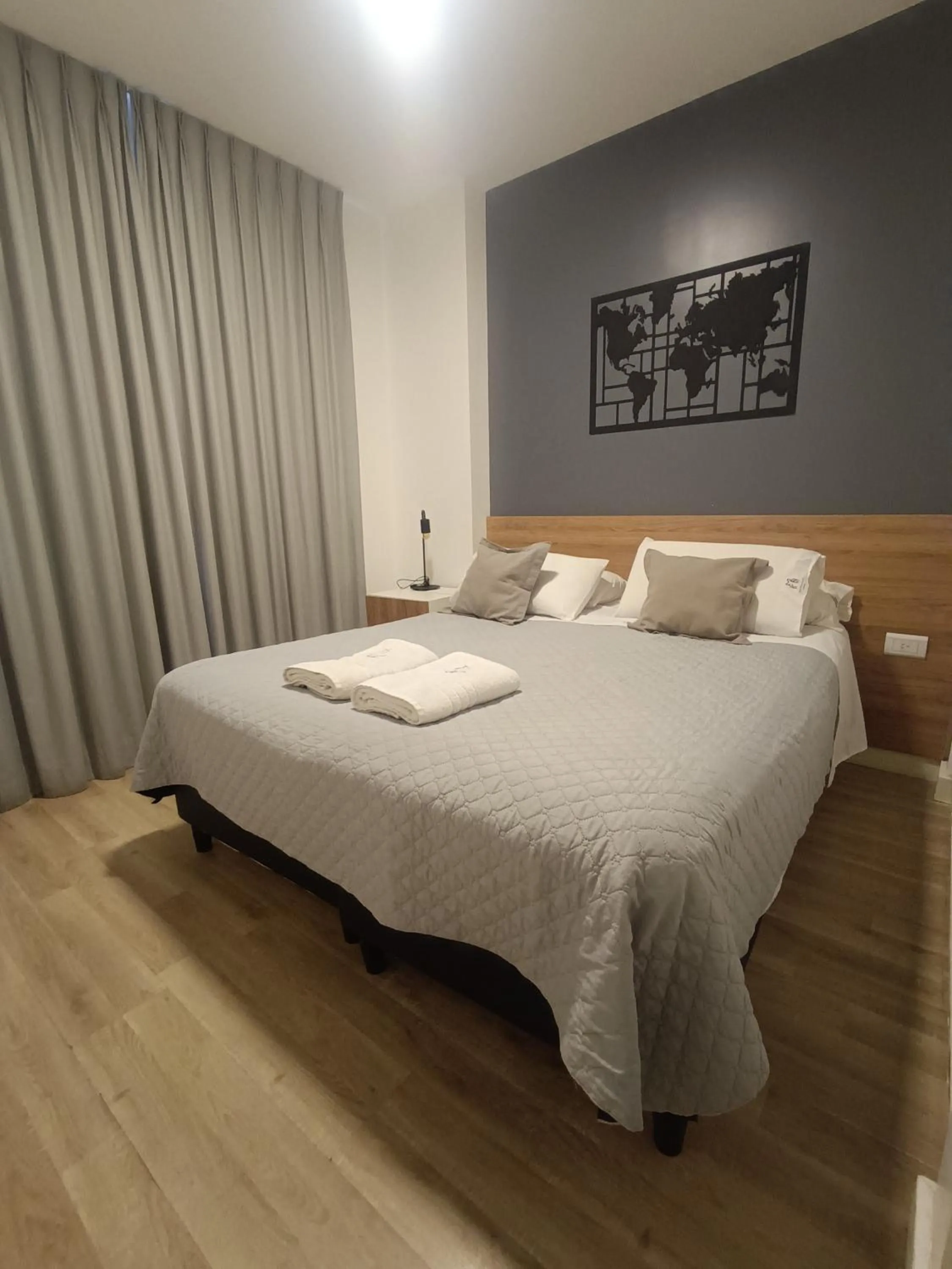 Bed in ANDÉN FMA-Coliving