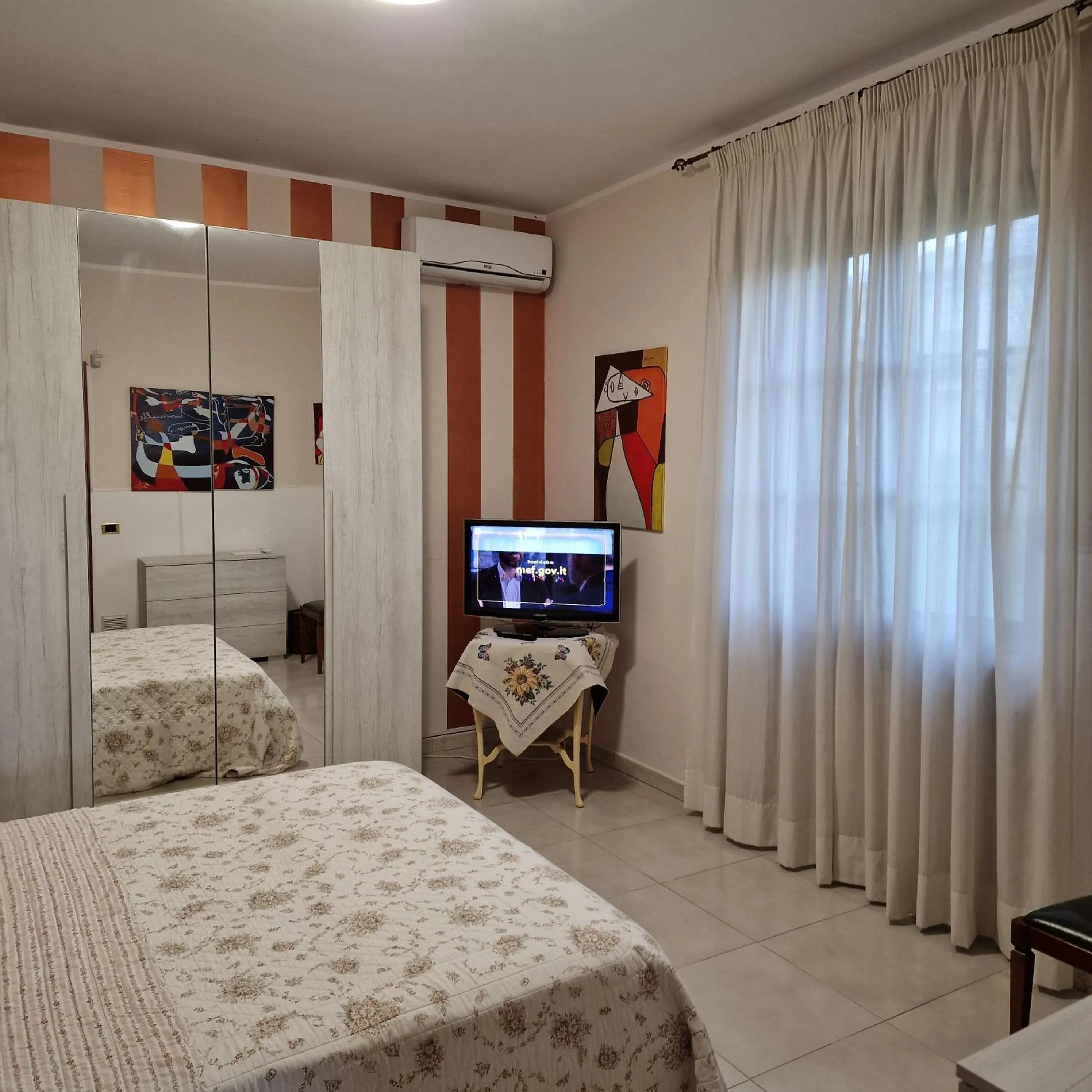 Bed in Villa Annamaria