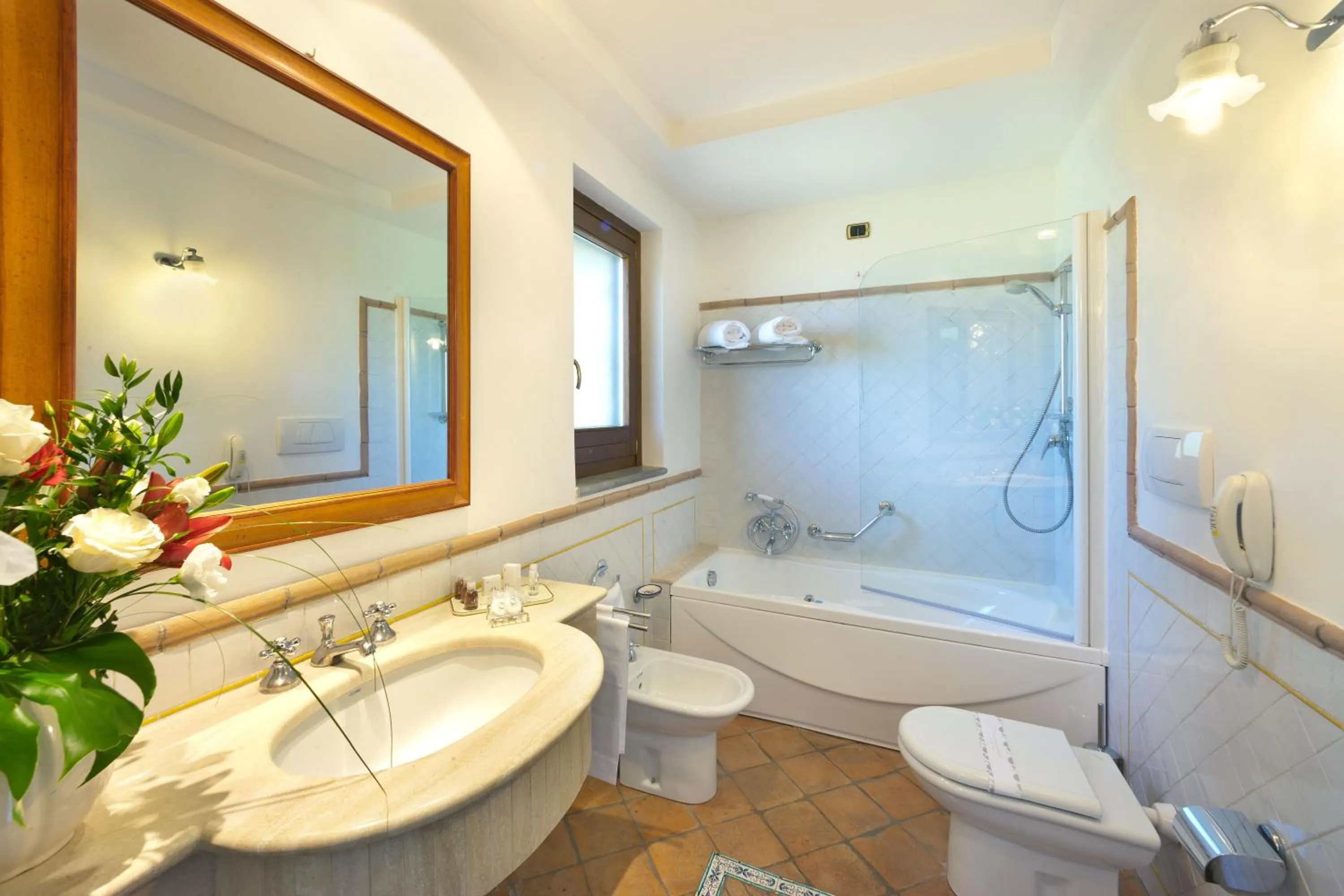 Bathroom in Relais Il Canalicchio Country Resort & SPA