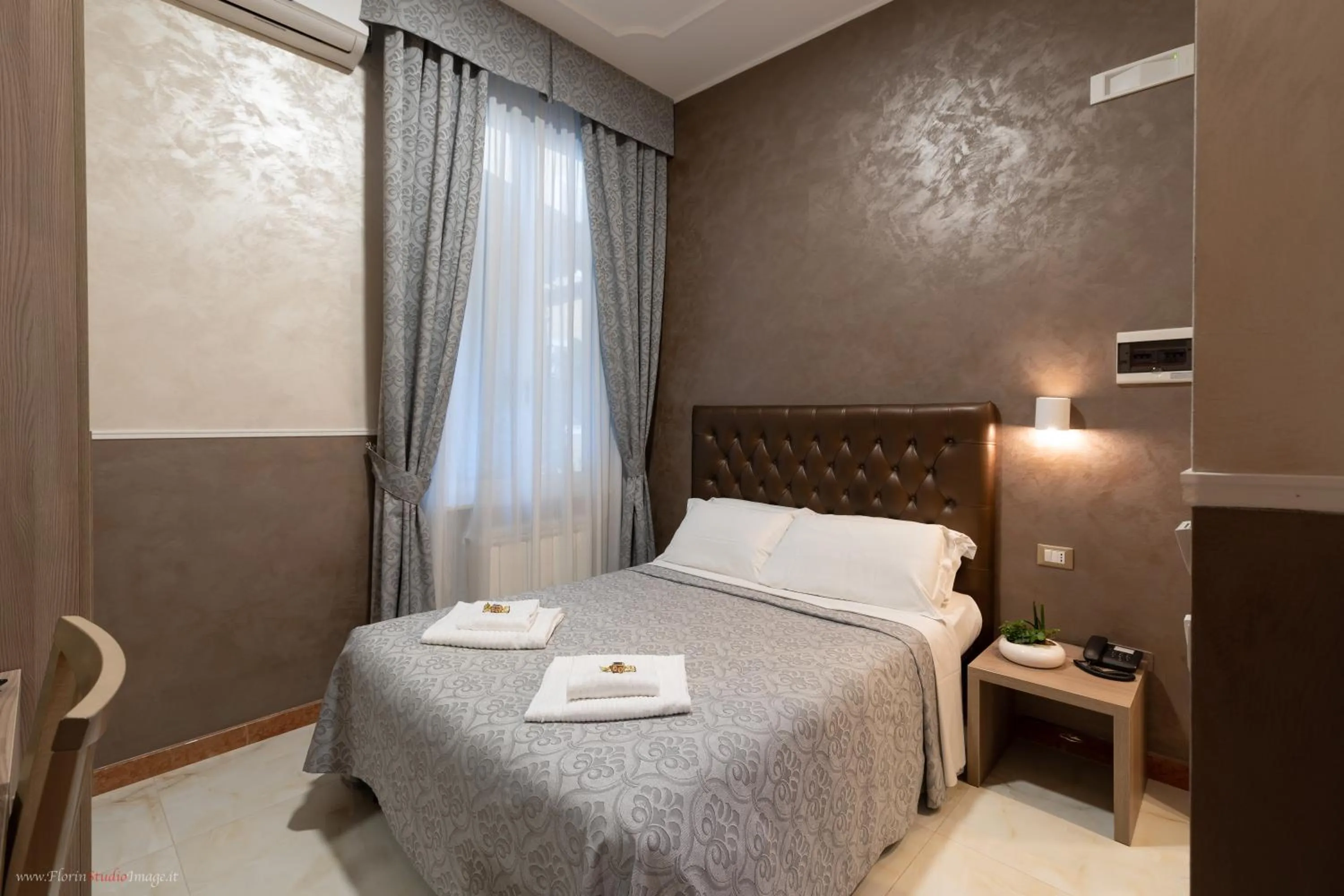 Bed in Hotel Centro Cavour Roma