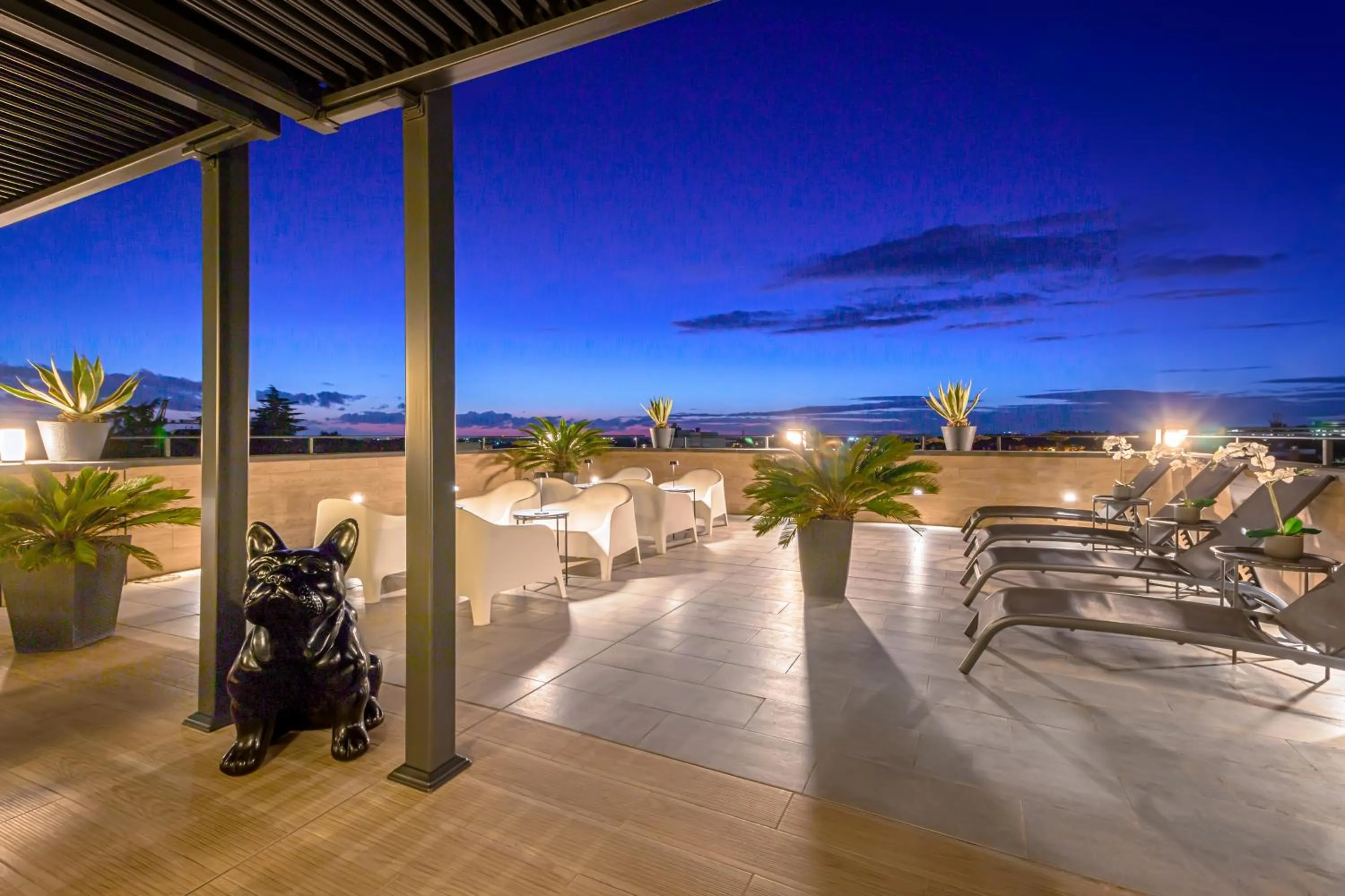 Balcony/Terrace in Hotel Raganelli