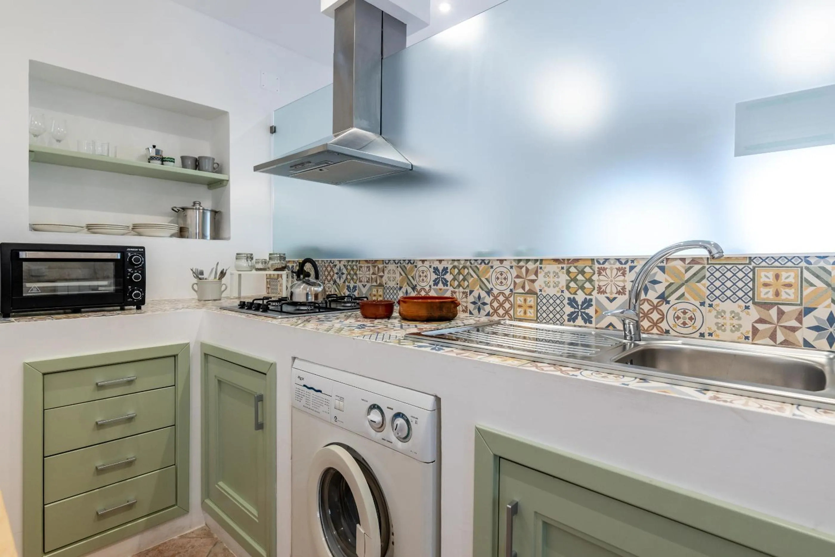 Kitchen or kitchenette in La Casèdde
