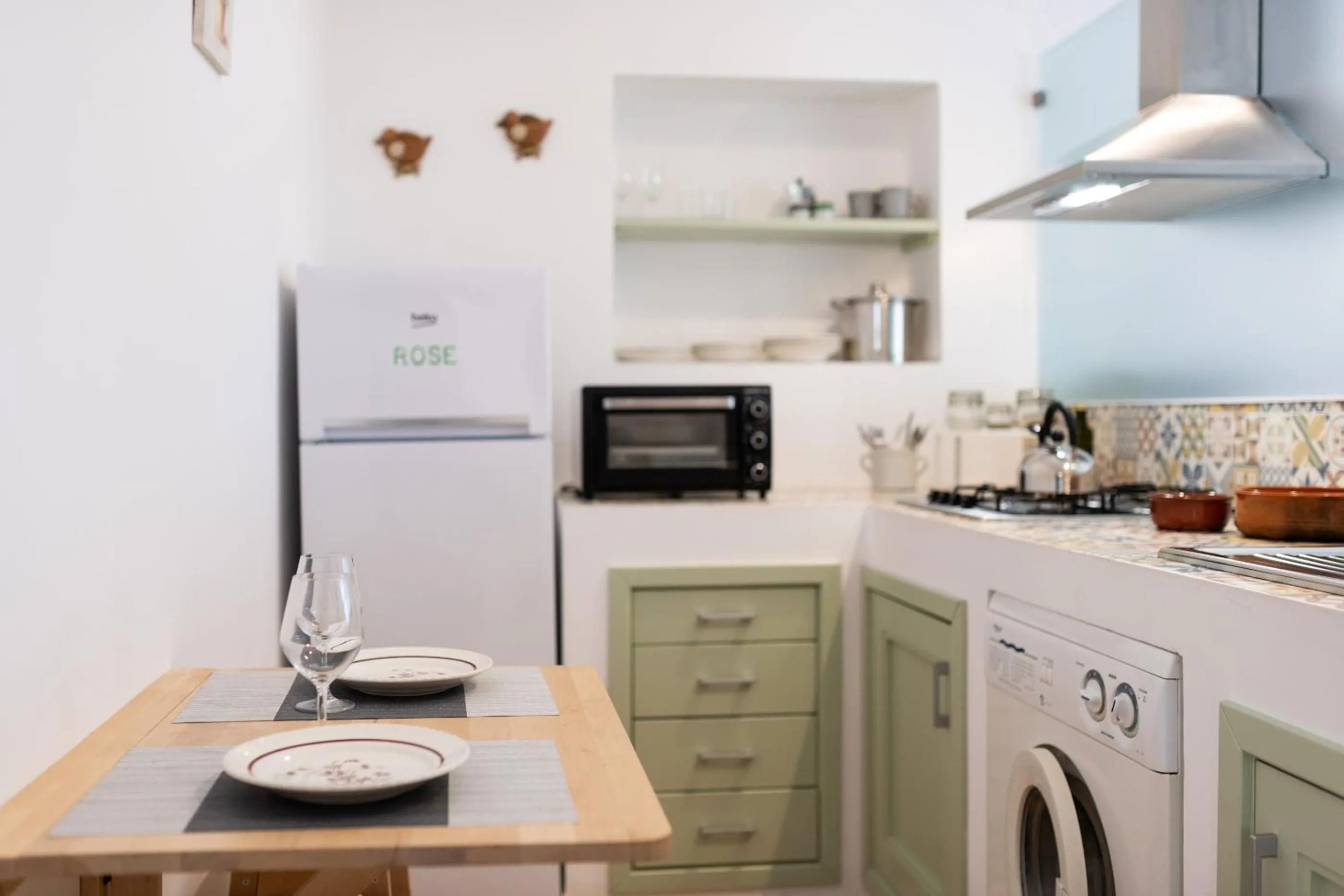 Kitchen or kitchenette in La Casèdde