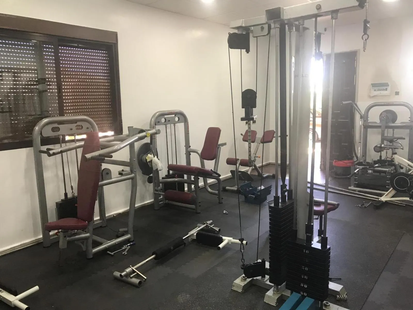 Fitness centre/facilities in Hotel Restaurante Santa Cruz