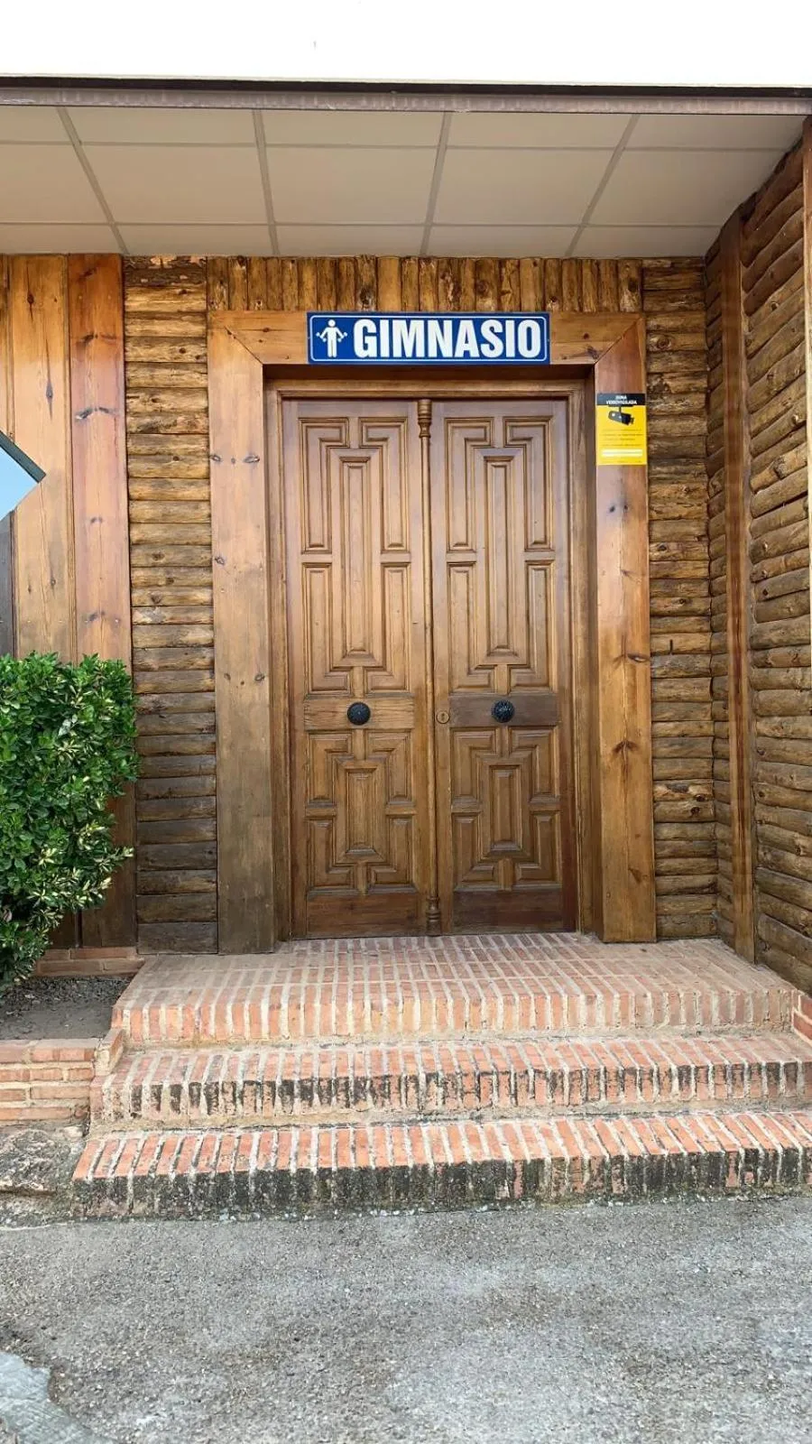 Facade/entrance in Hotel Restaurante Santa Cruz