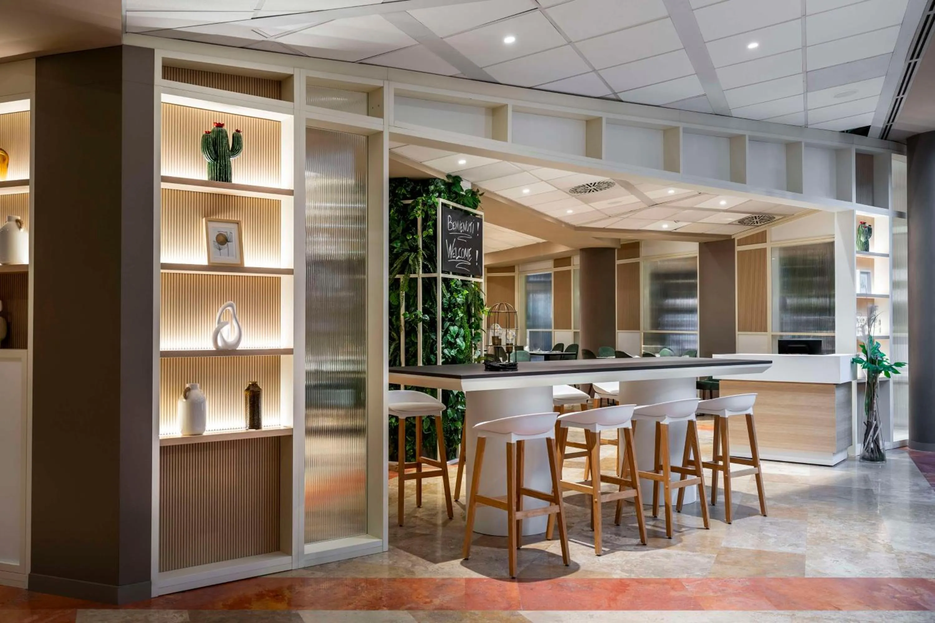 Lobby or reception in Hilton Garden Inn Bologna North