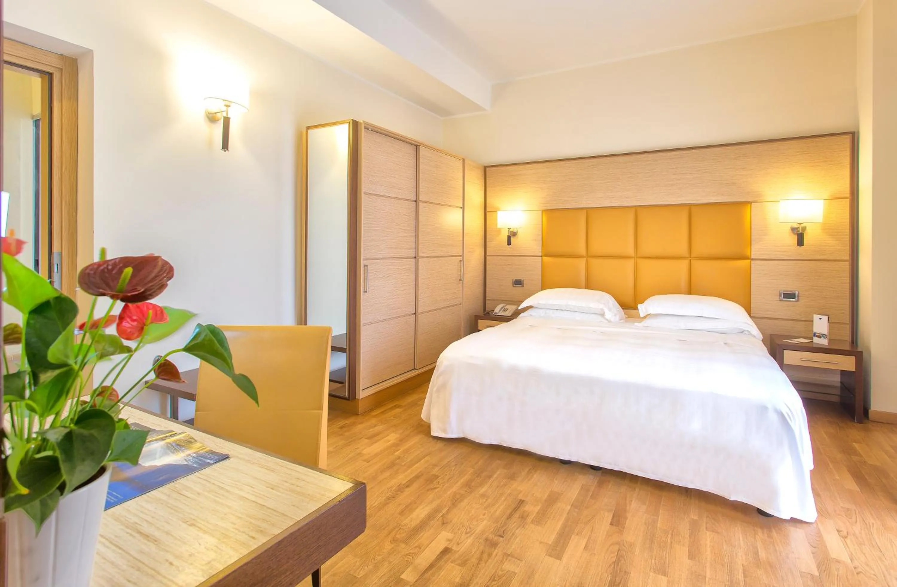 Bedroom, Bed in Virgilio Grand Hotel