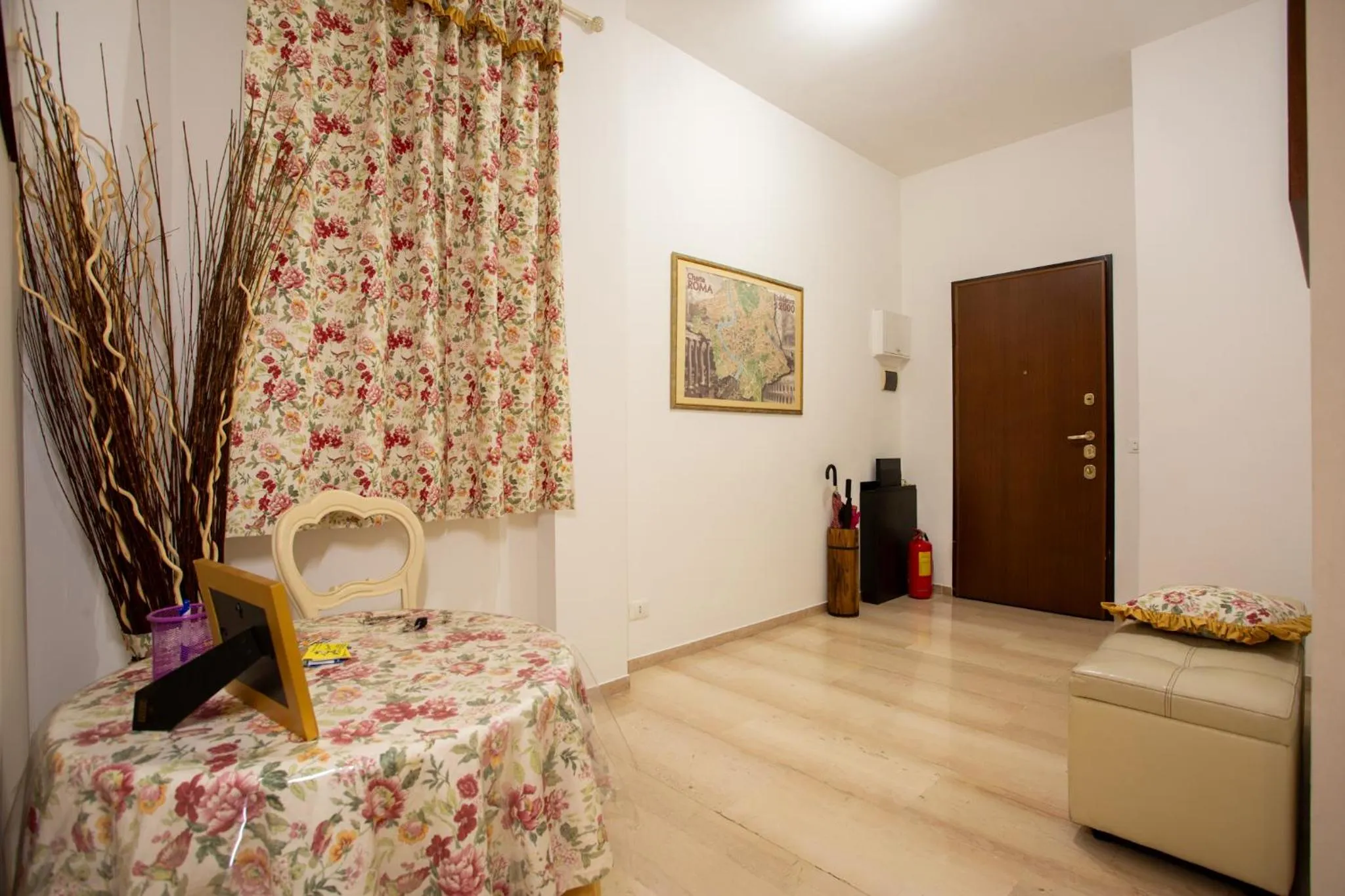 Decorative detail, Bed in Vatican Station