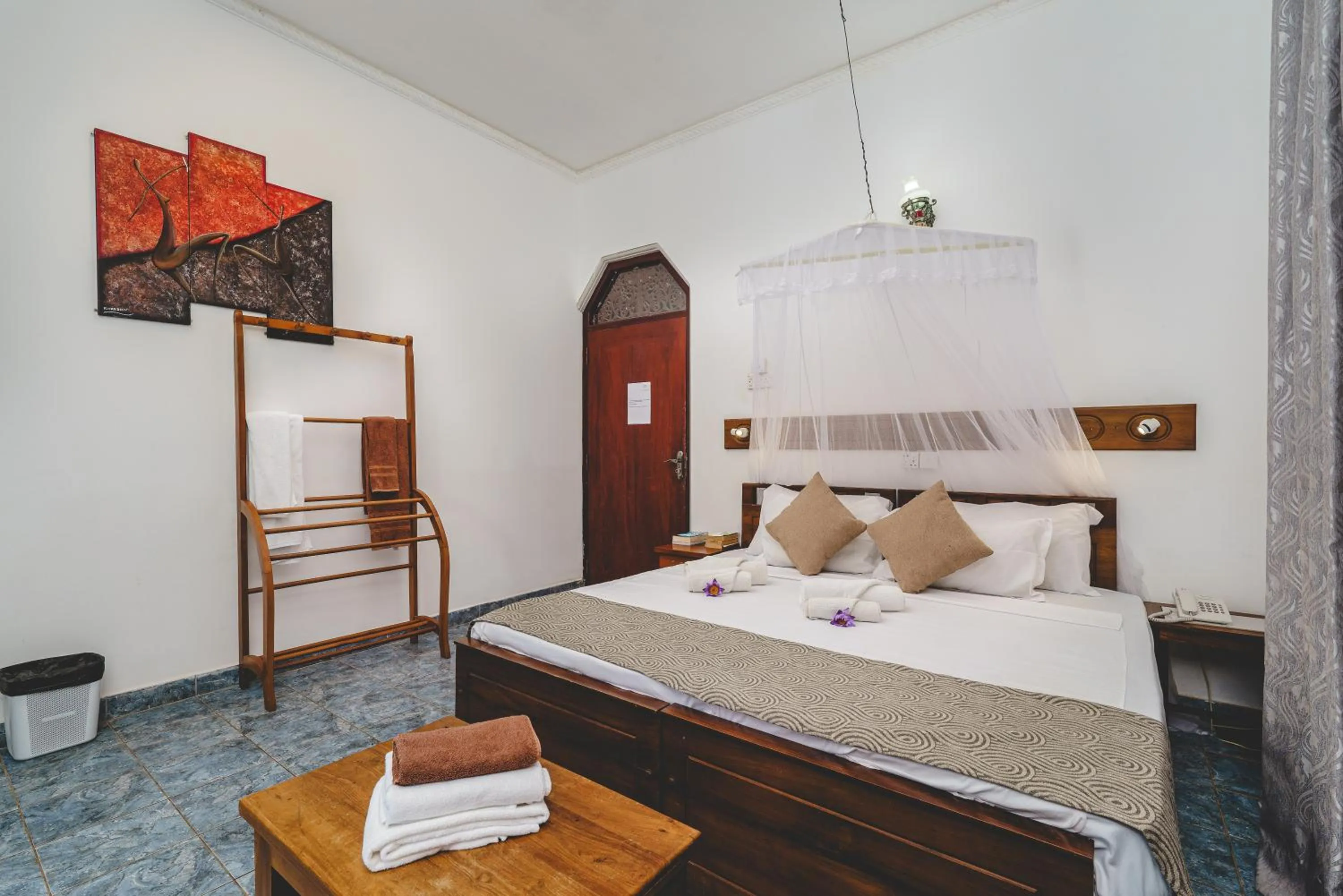 Photo of the whole room, Bed in River View Villas