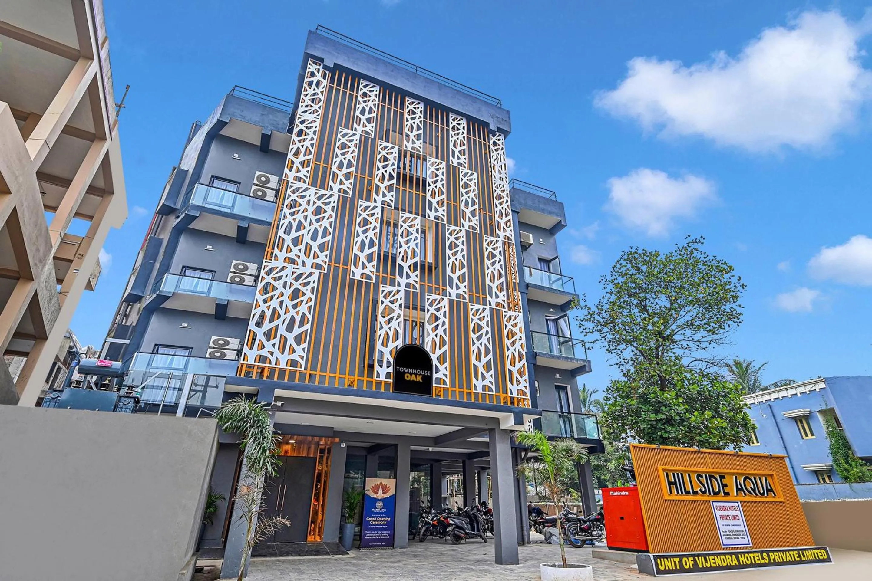 Facade/entrance in Townhouse OAK Hillside Aqua