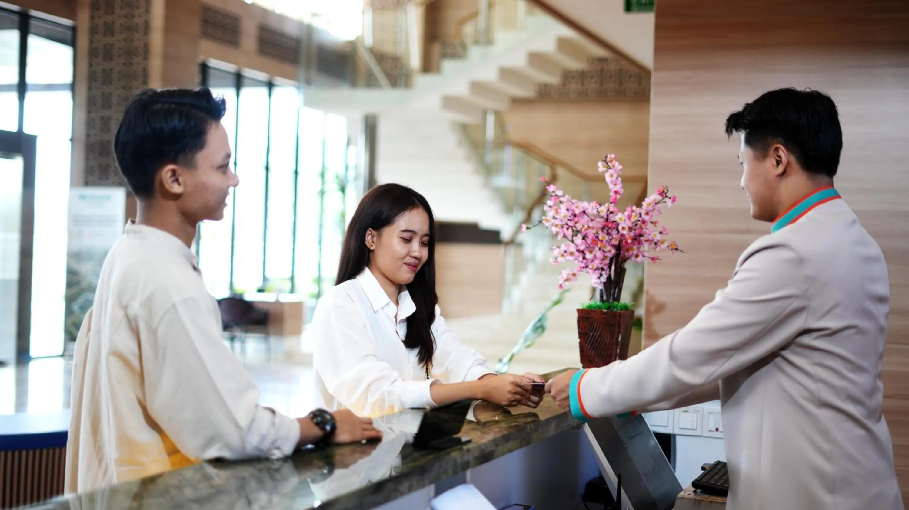 Lobby or reception in Hotel Metland Smara Kertajati
