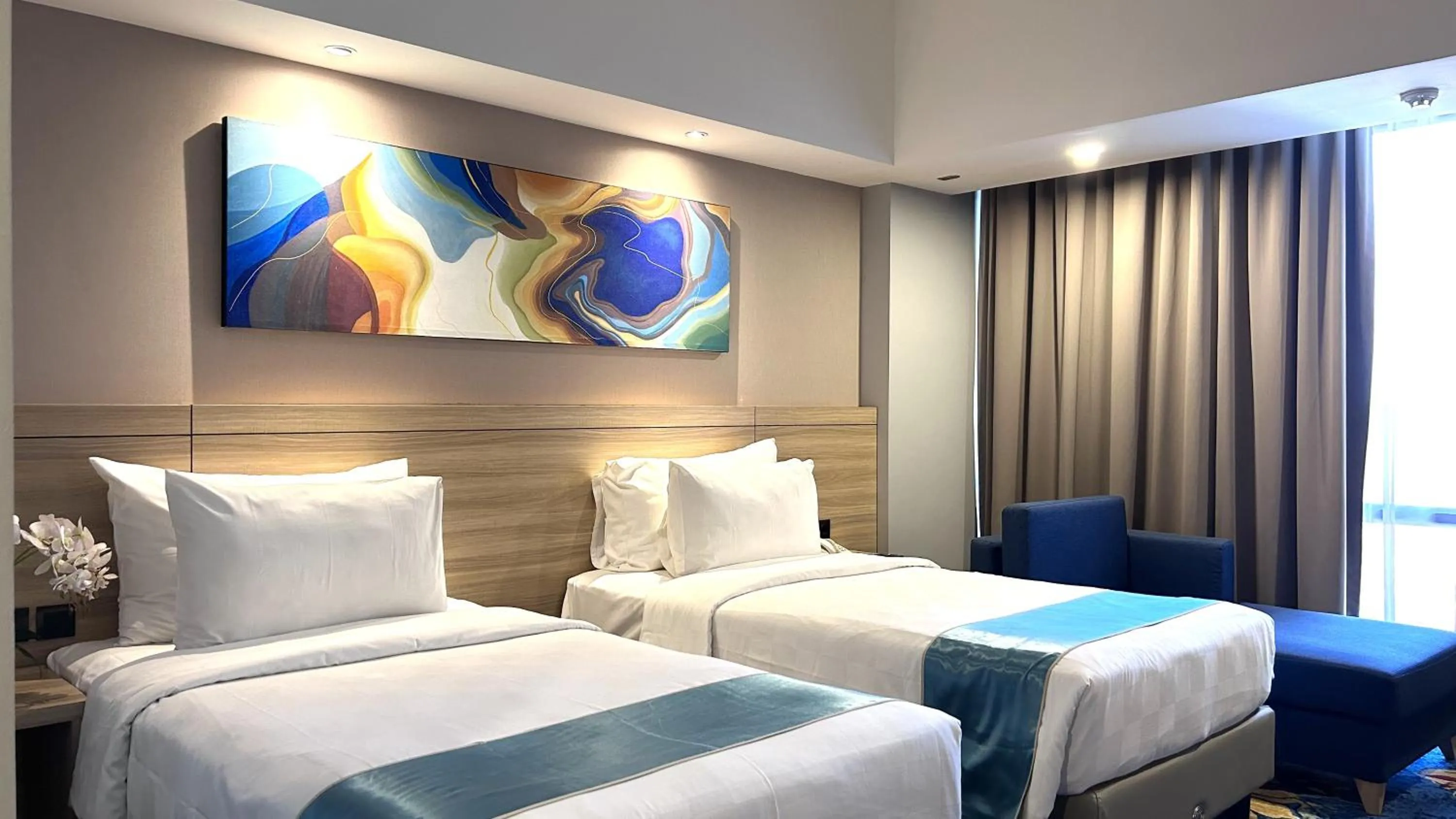 Executive Twin Room in Hotel Metland Smara Kertajati