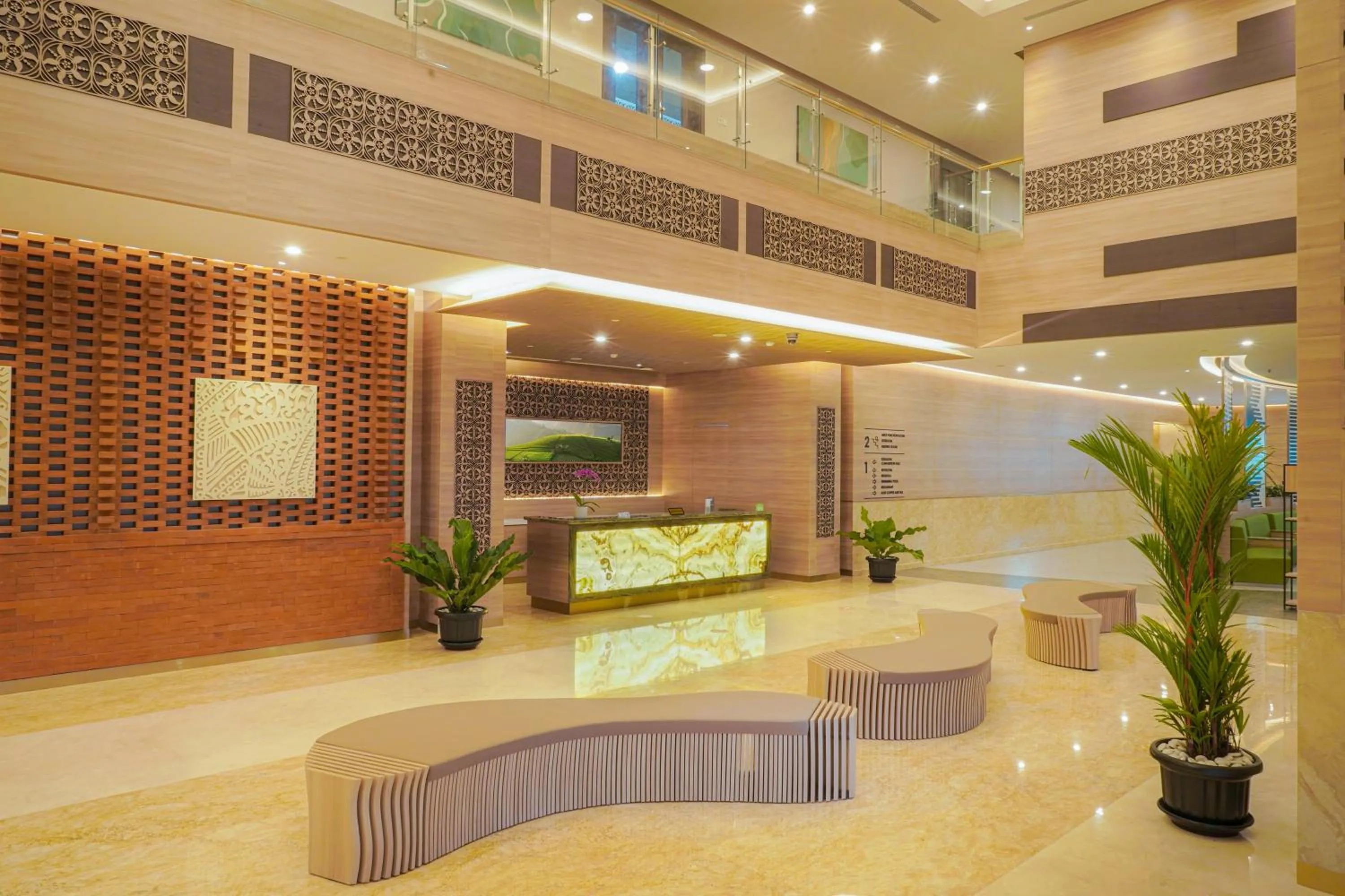 Lobby or reception in Hotel Metland Smara Kertajati