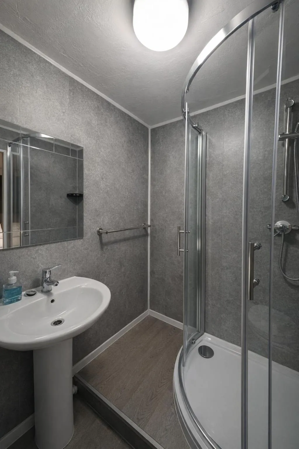 Shower in Hotel Express Newcastle Gateshead