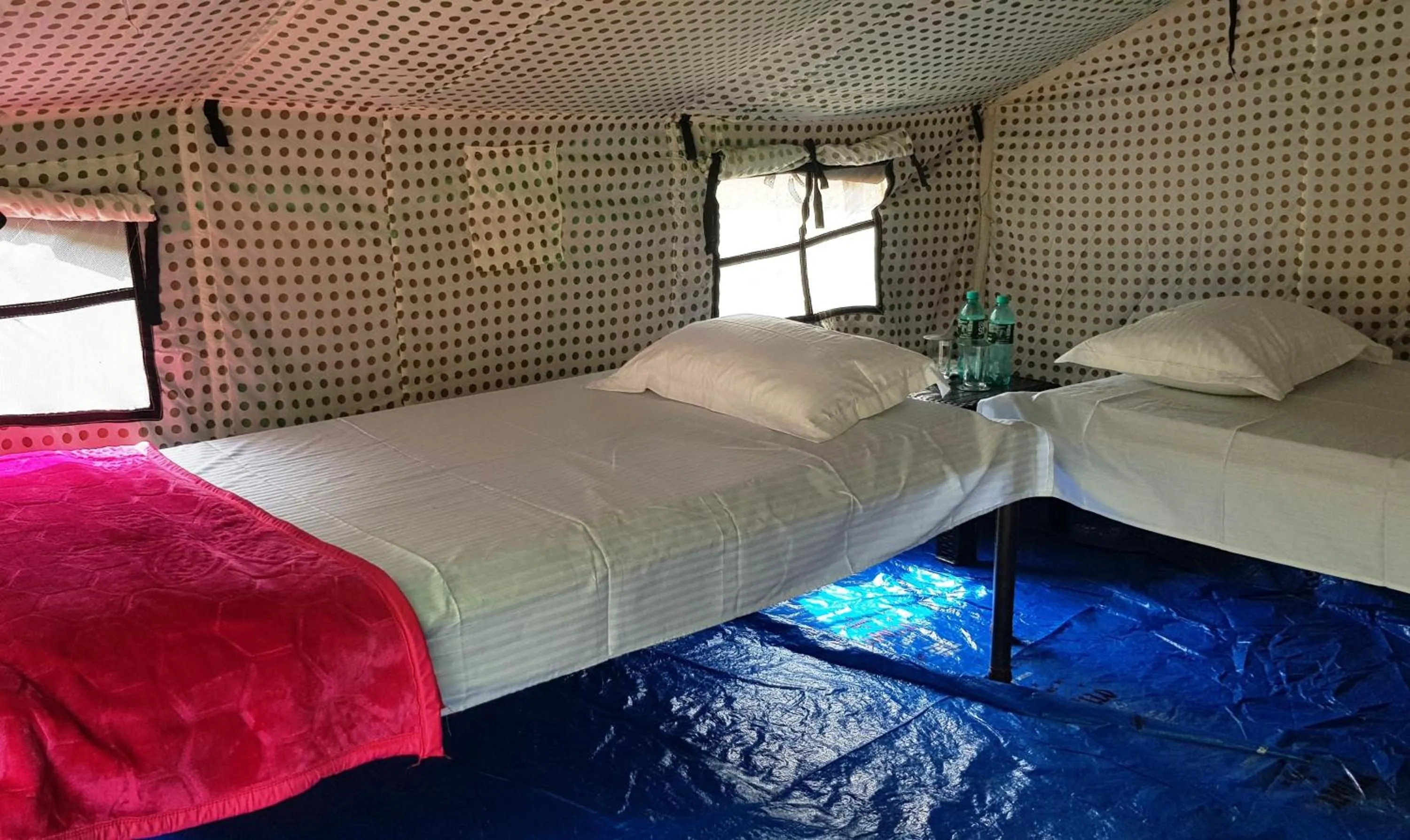 Bedroom, Bed in The Raajas - Camp & Resorts