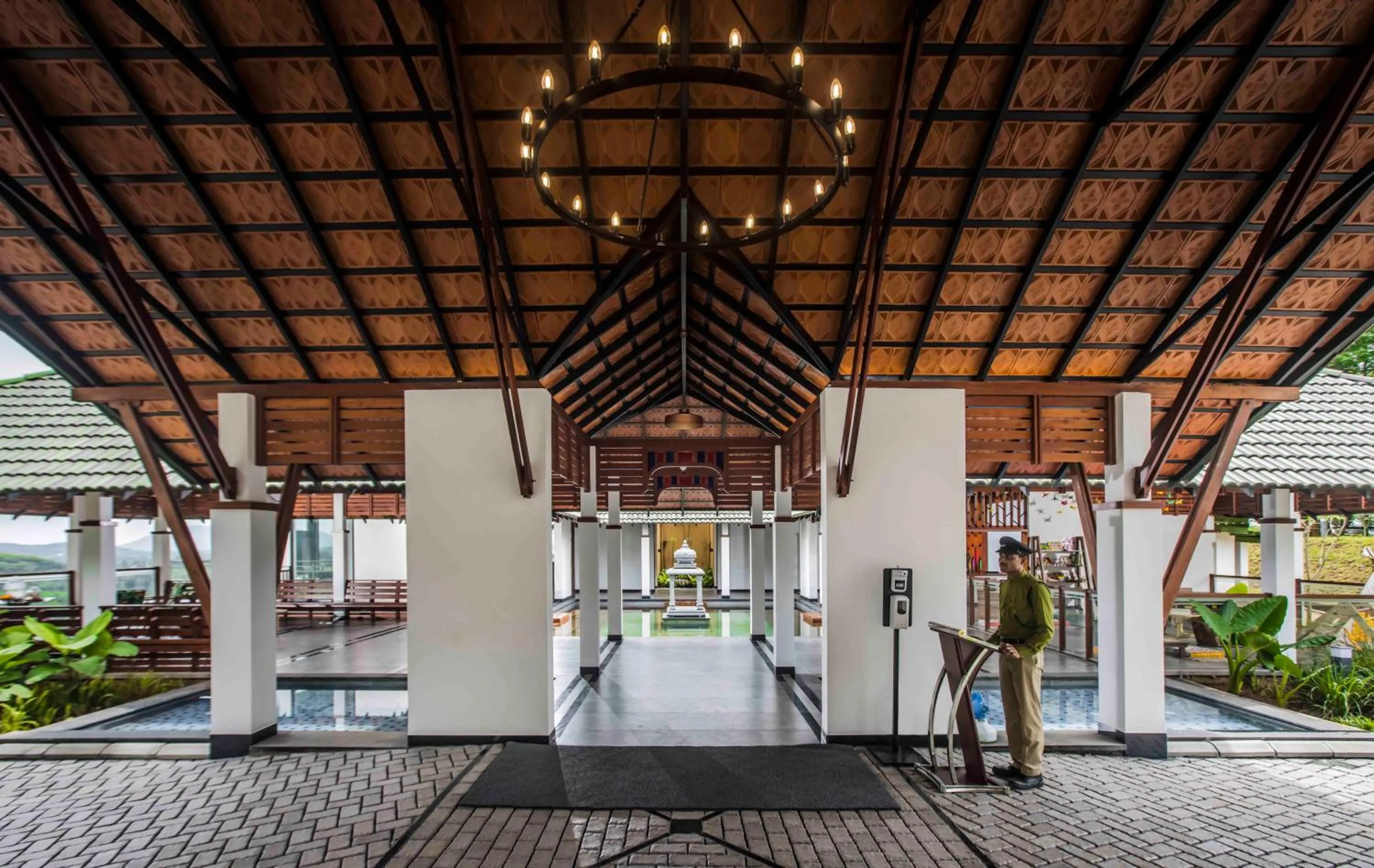 Facade/entrance in GReaT Trails Wayanad by GRT Hotels